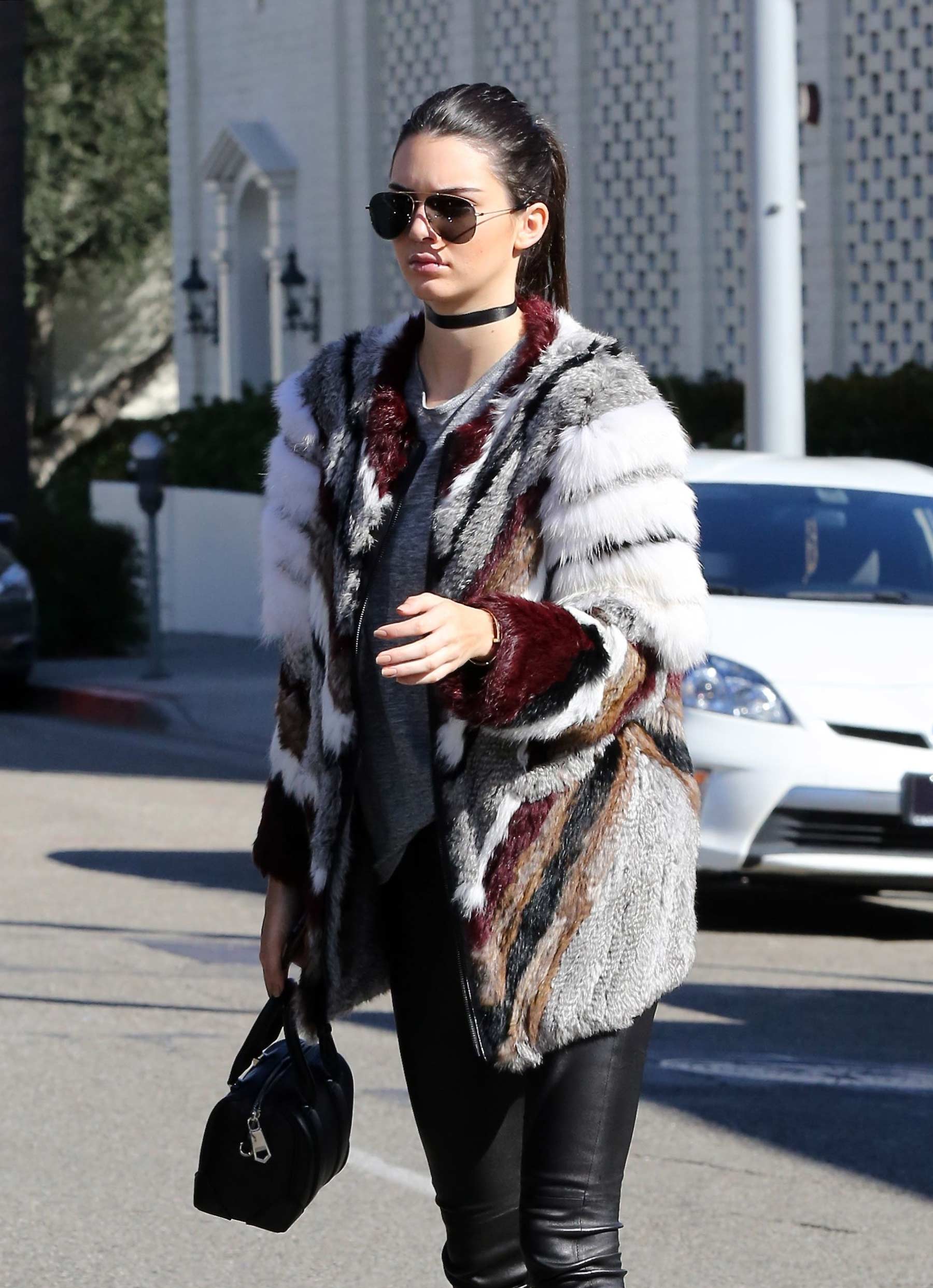 Kendall Jenner heading to lunch in Beverly Hills