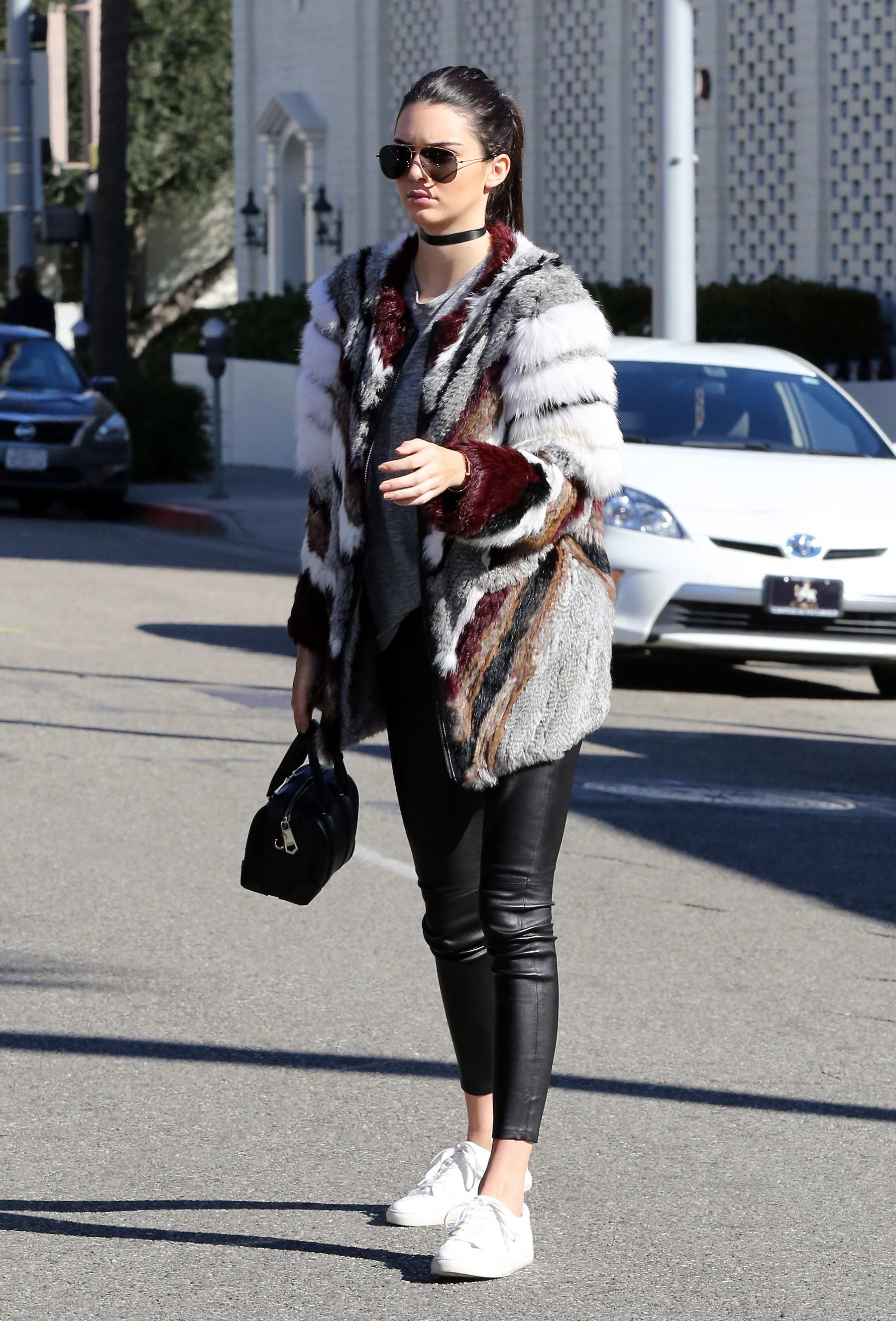 Kendall Jenner heading to lunch in Beverly Hills