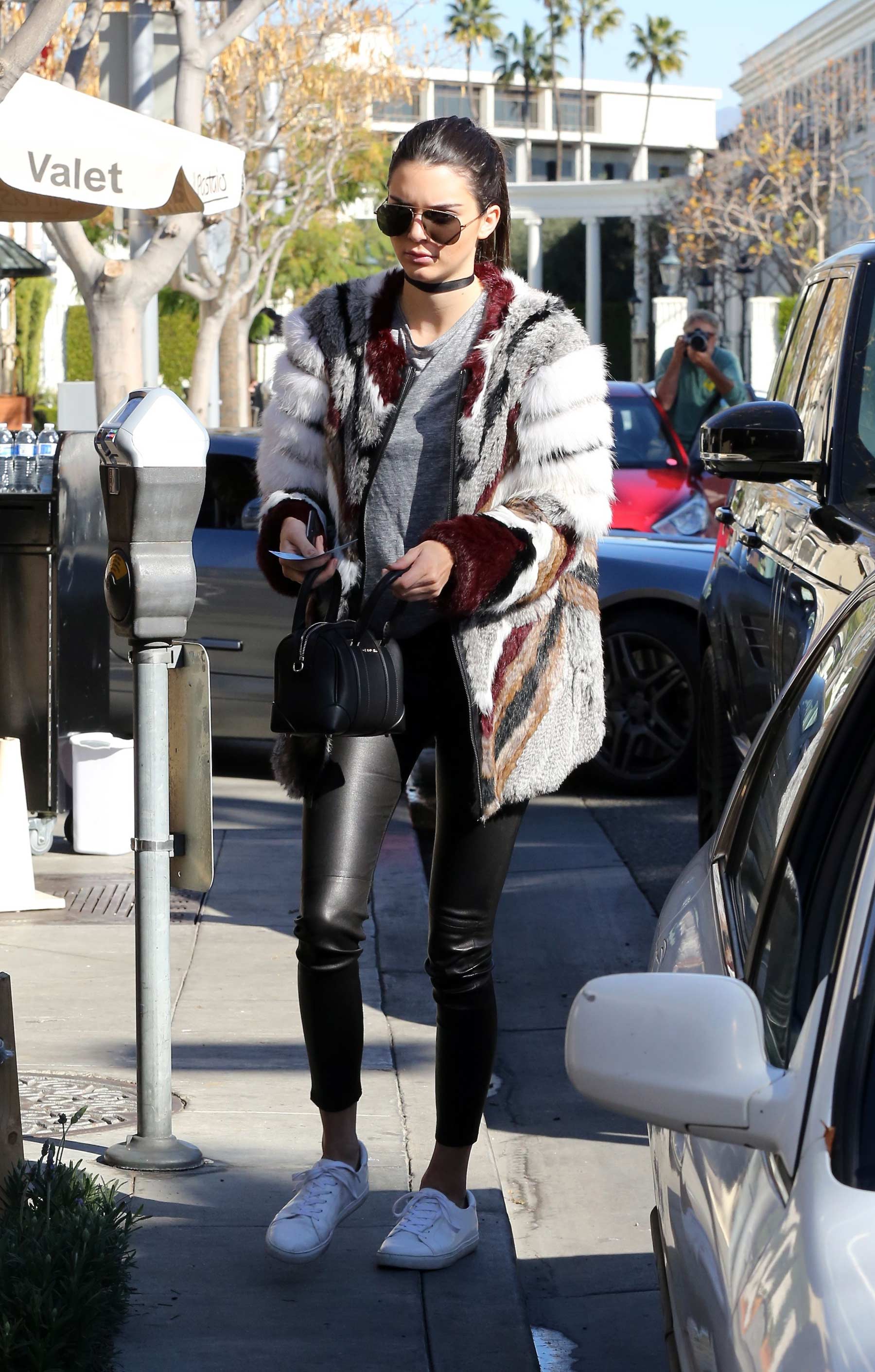 Kendall Jenner heading to lunch in Beverly Hills