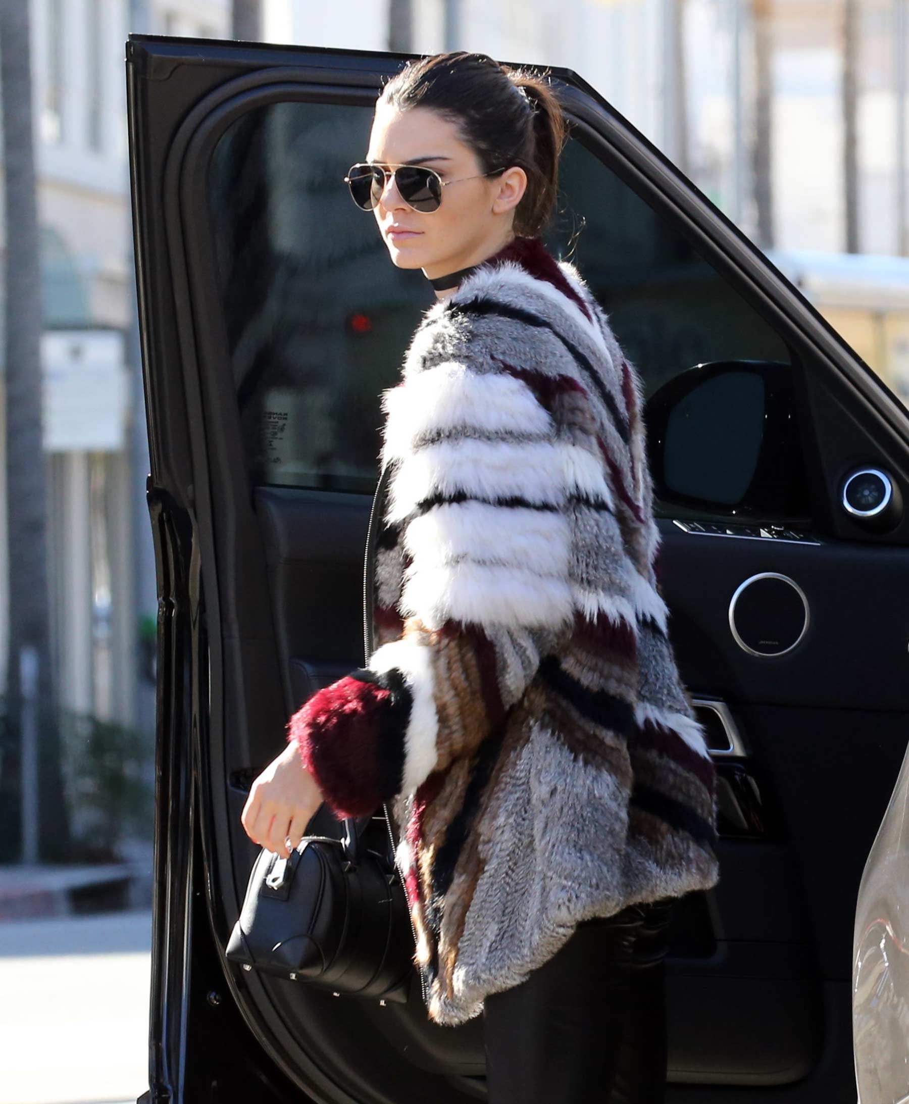 Kendall Jenner heading to lunch in Beverly Hills