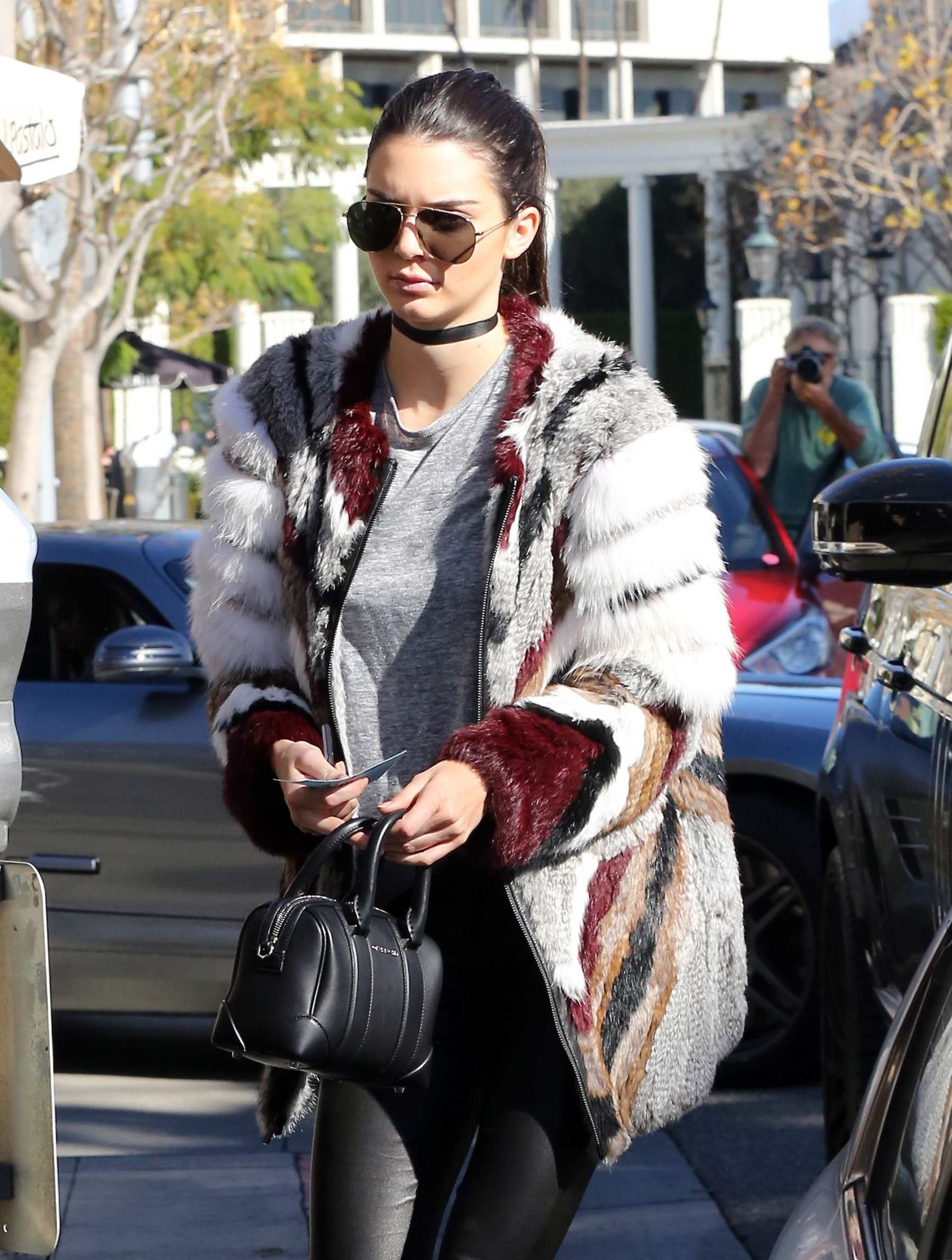 Kendall Jenner heading to lunch in Beverly Hills