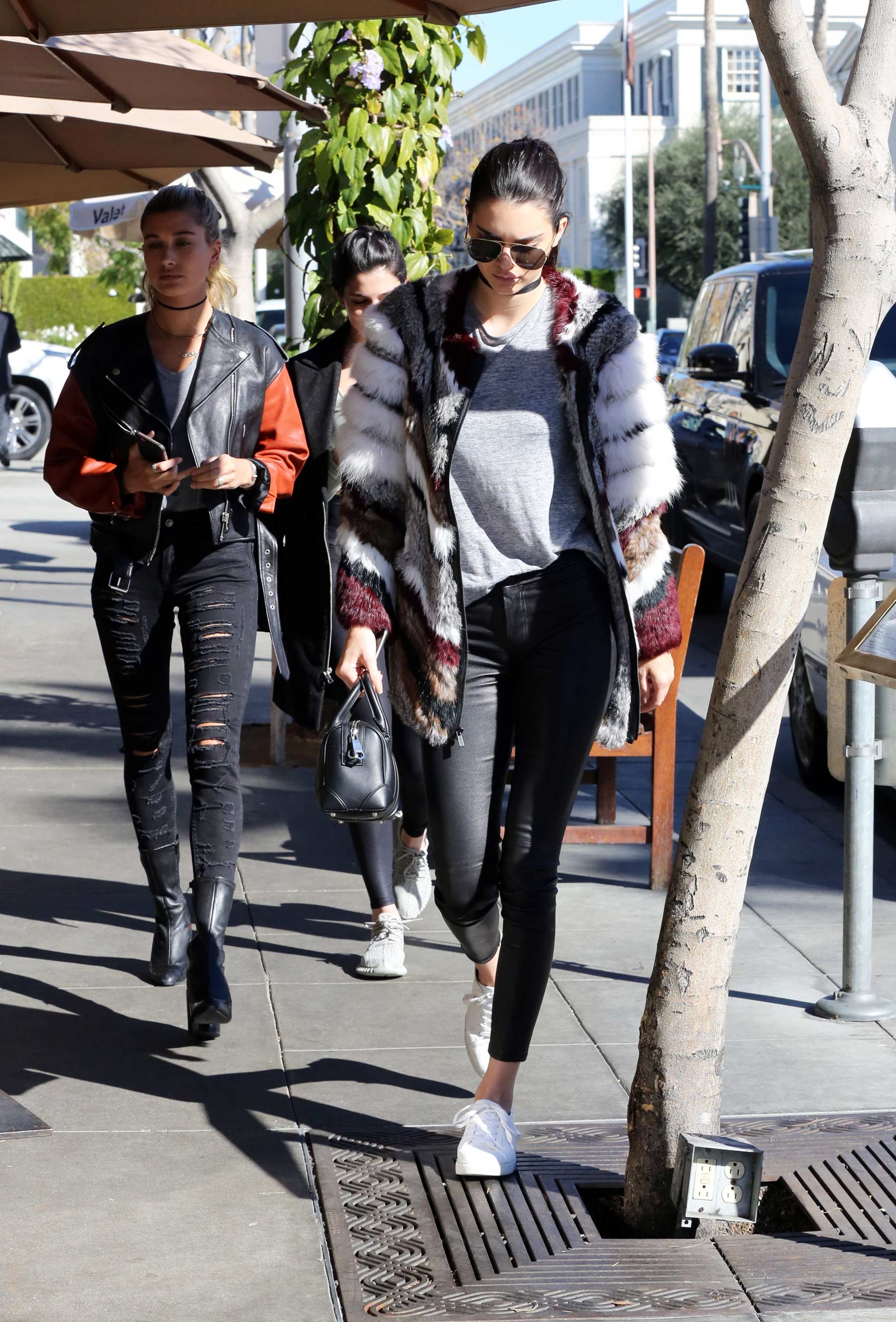 Kendall Jenner heading to lunch in Beverly Hills