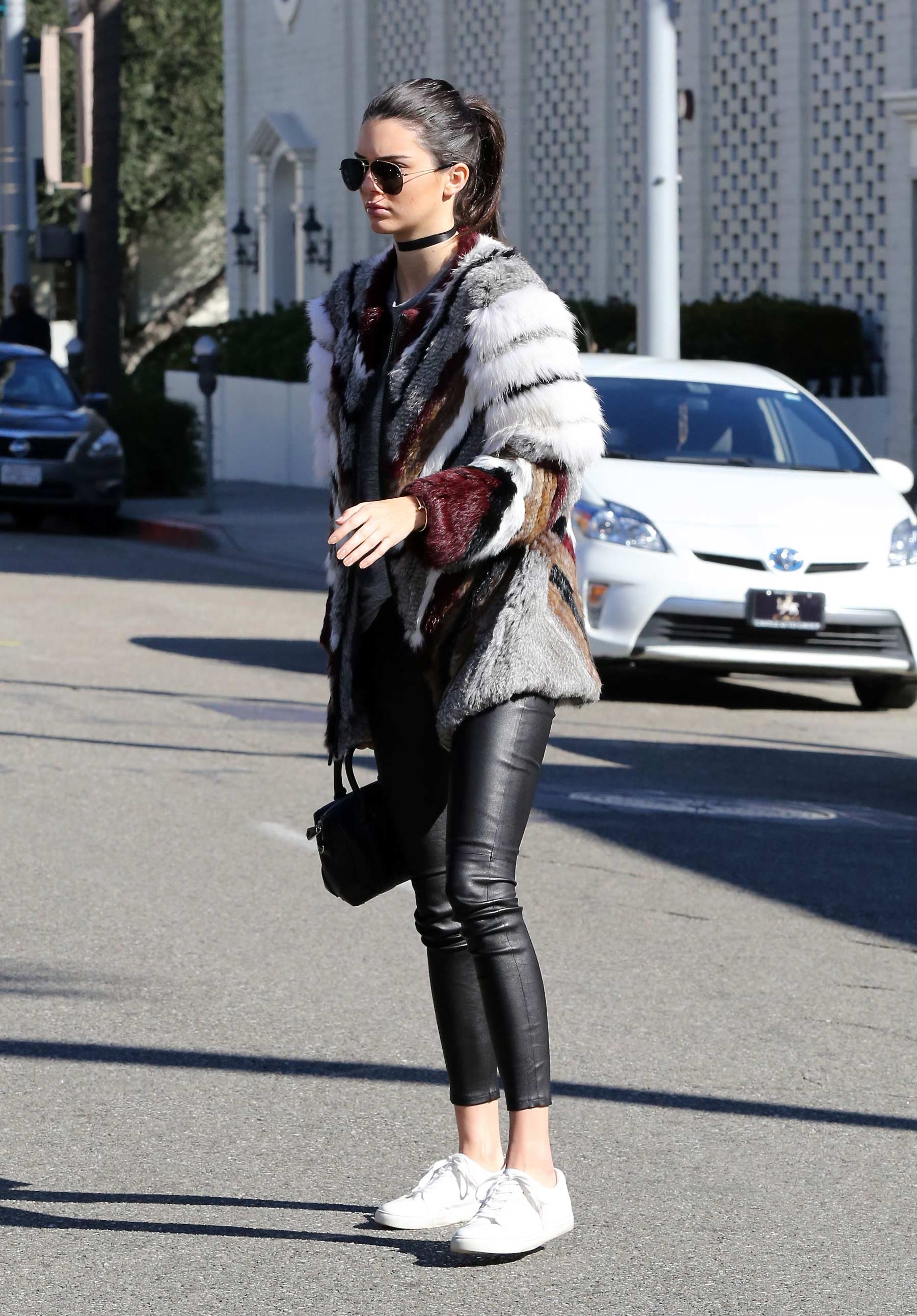 Kendall Jenner heading to lunch in Beverly Hills