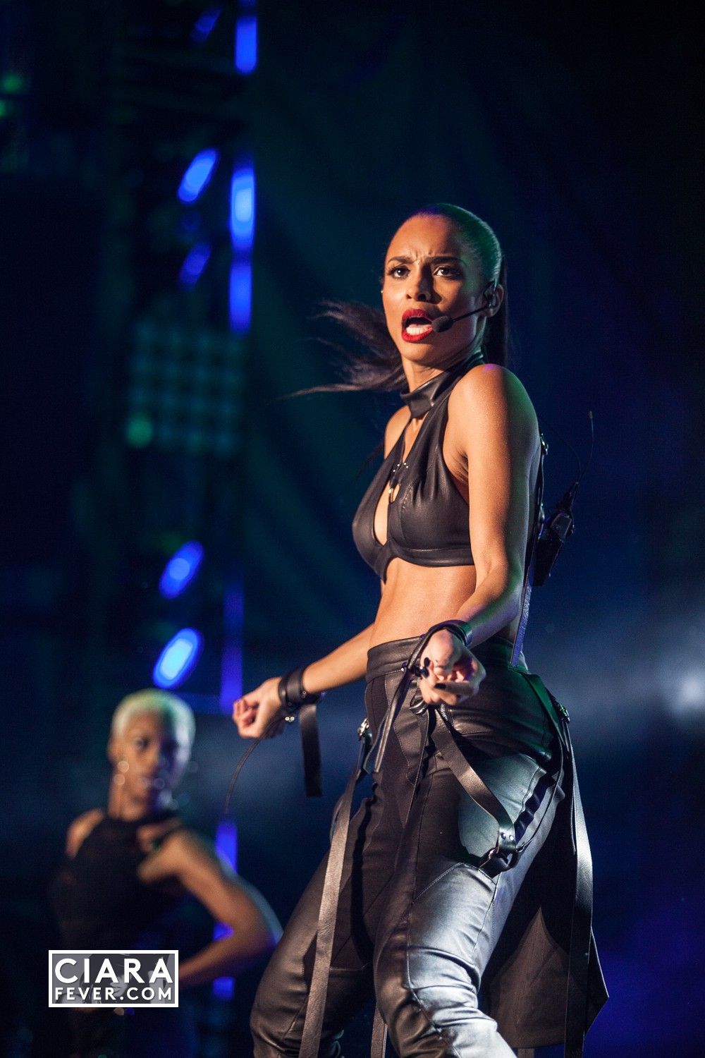 Ciara performs at the AT&T Playoff Playlist