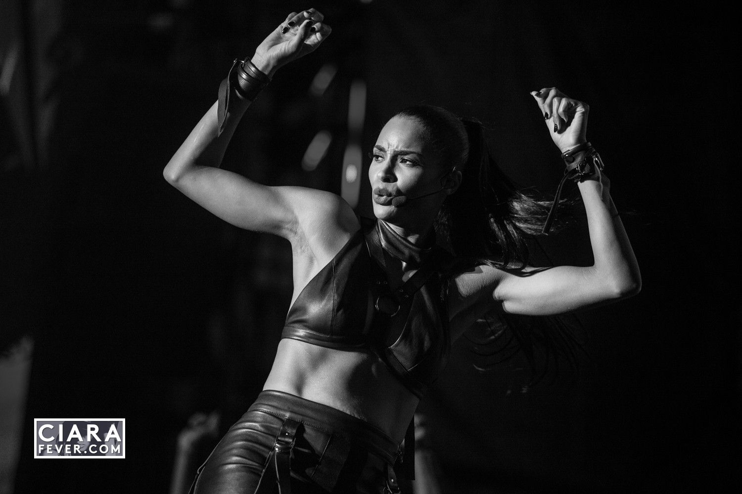 Ciara performs at the AT&T Playoff Playlist