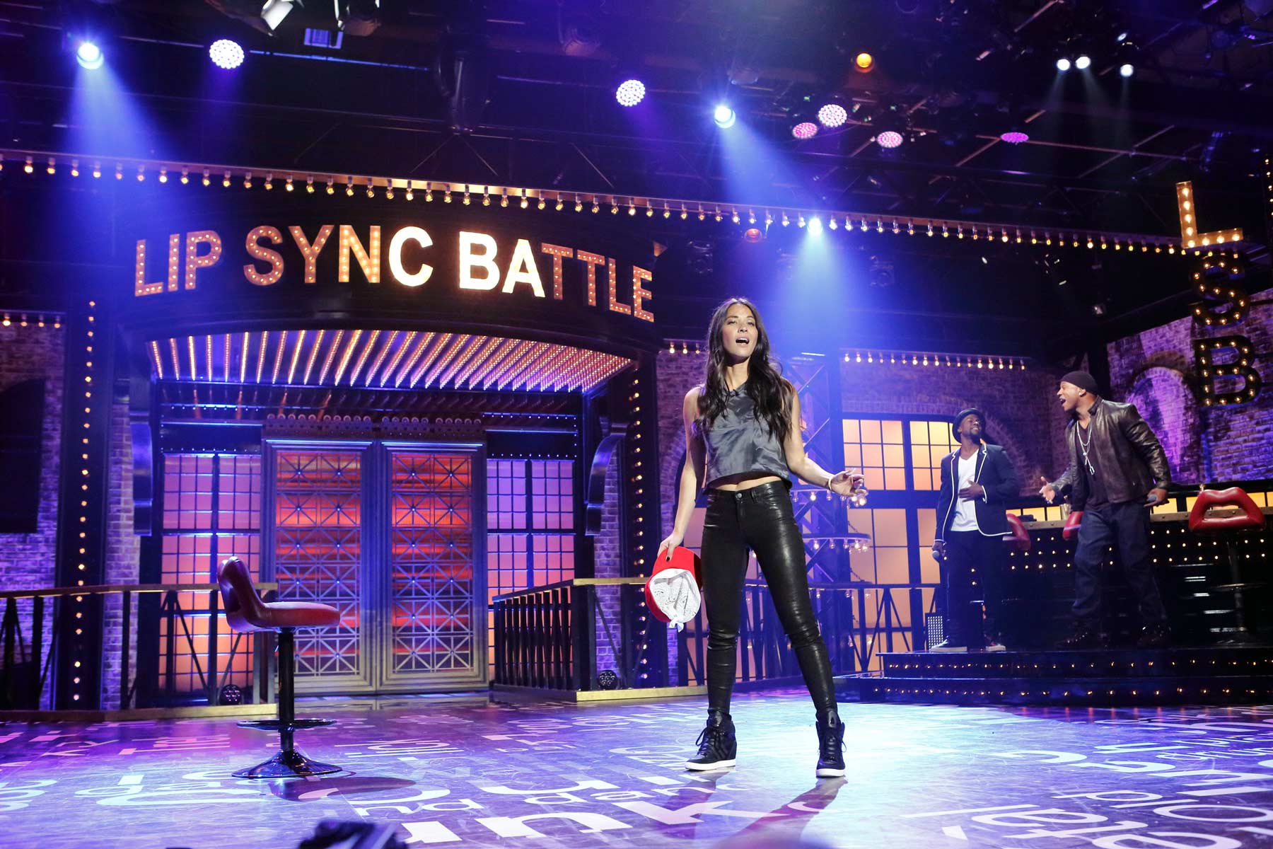 Olivia Munn at Lip Sync Battle