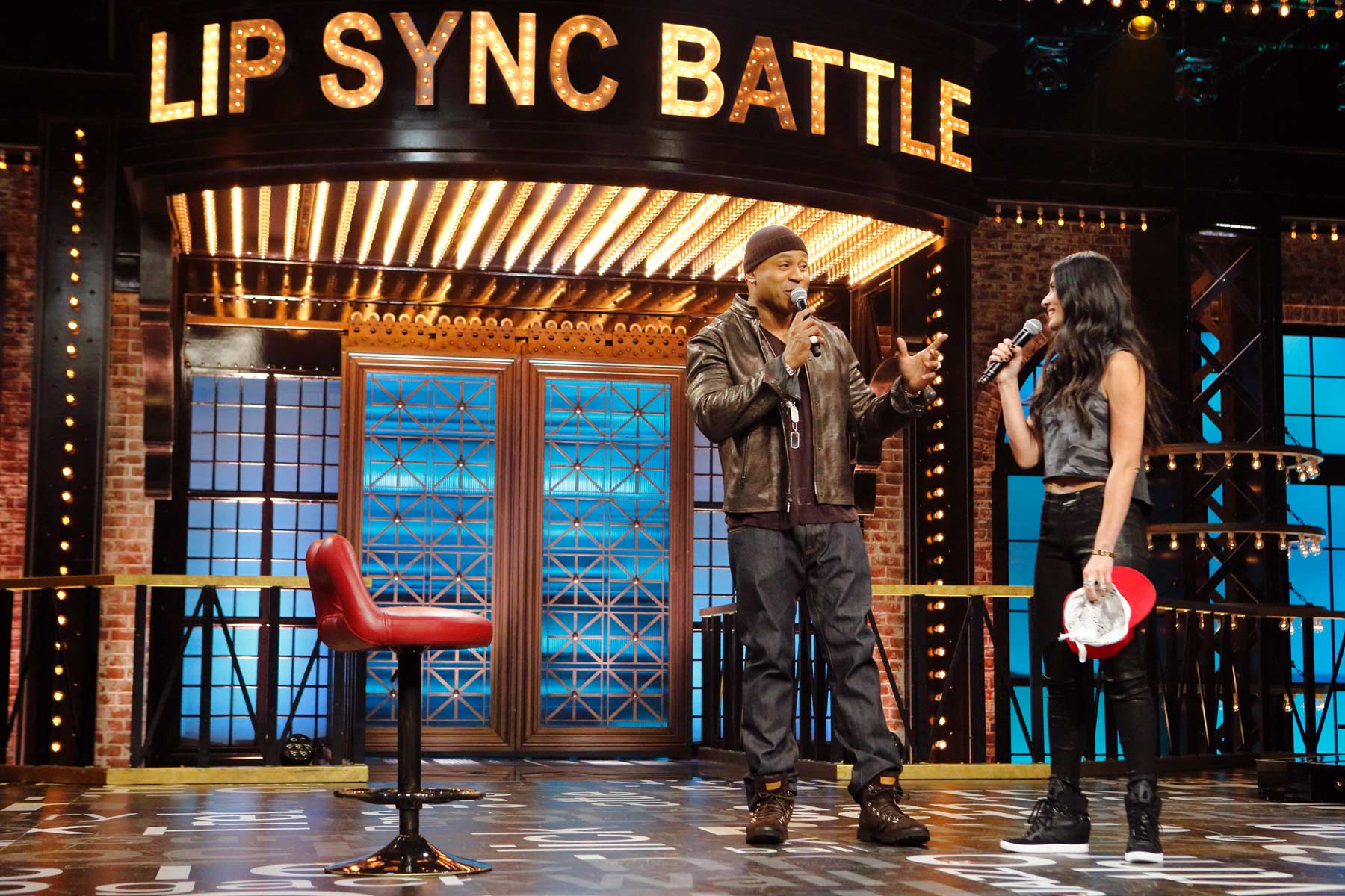 Olivia Munn at Lip Sync Battle