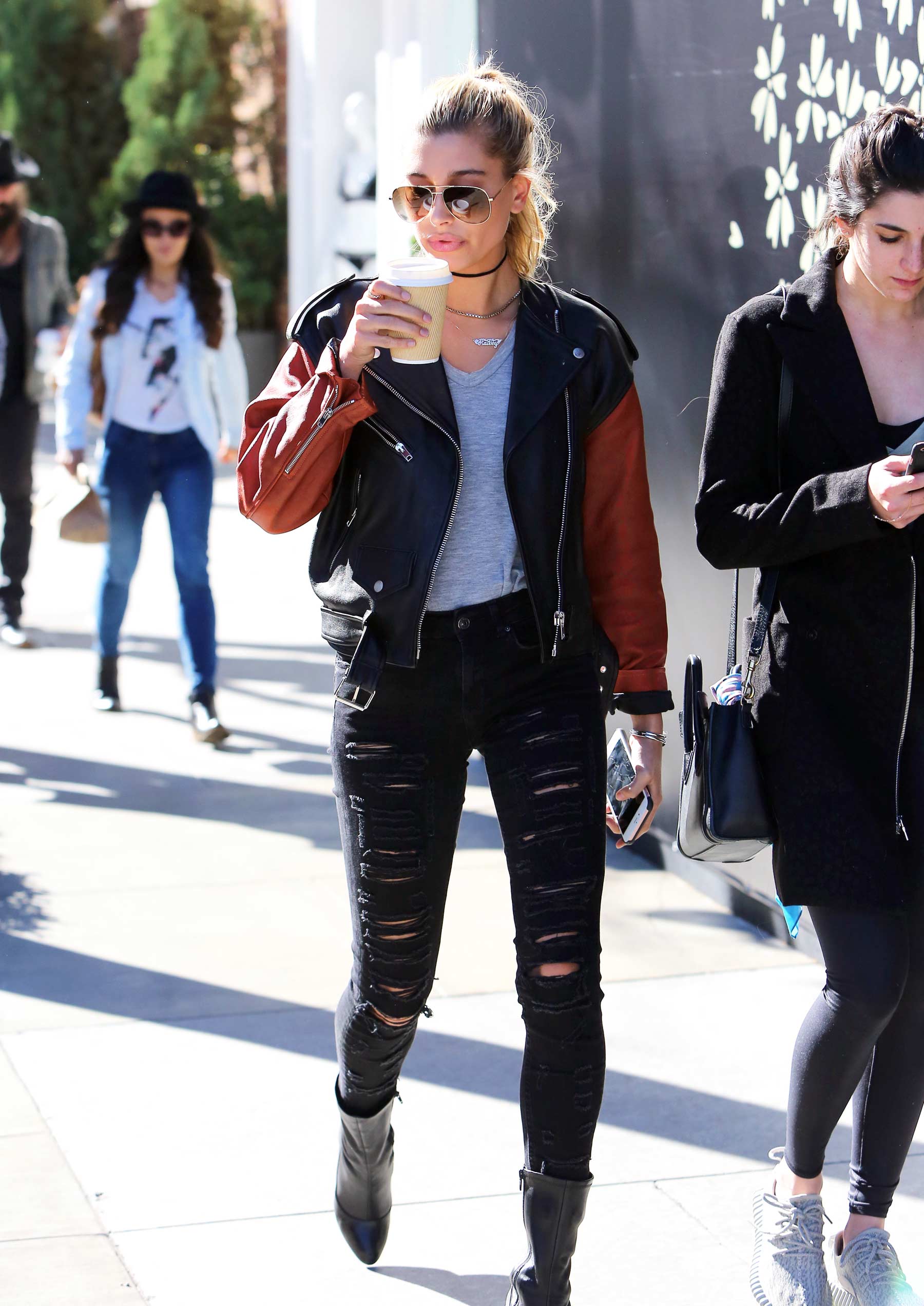 Hailey Baldwin out and about in Beverly Hills