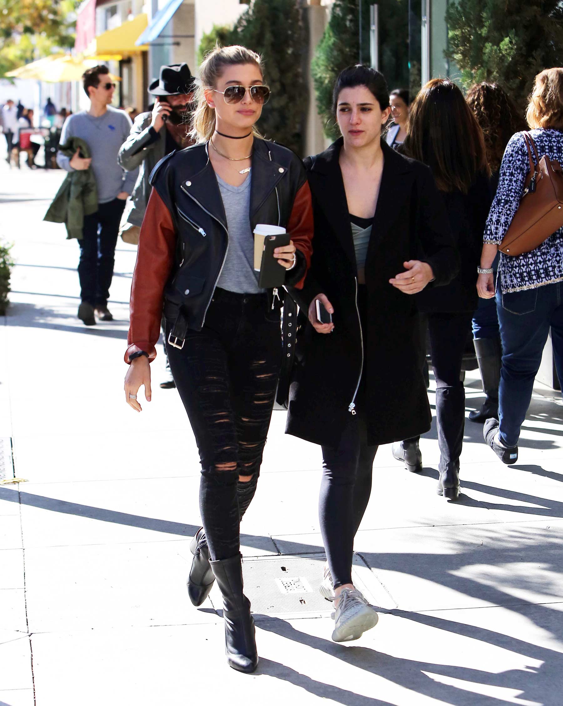 Hailey Baldwin out and about in Beverly Hills