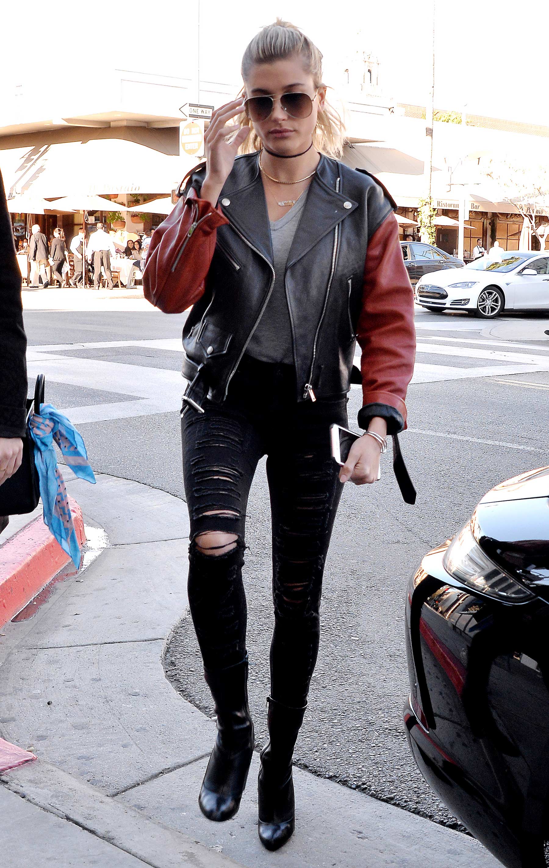 Hailey Baldwin out and about in Beverly Hills