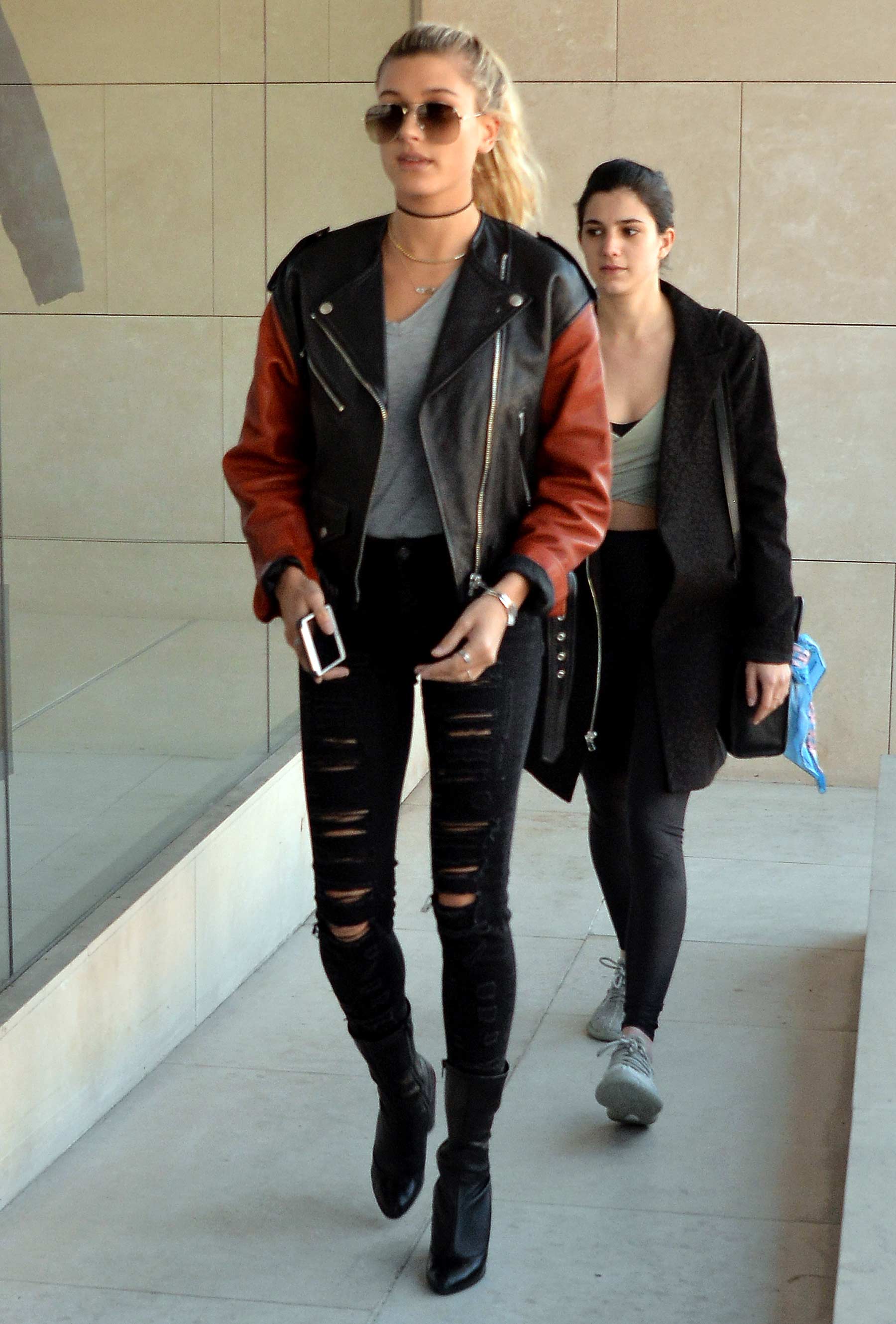 Hailey Baldwin out and about in Beverly Hills