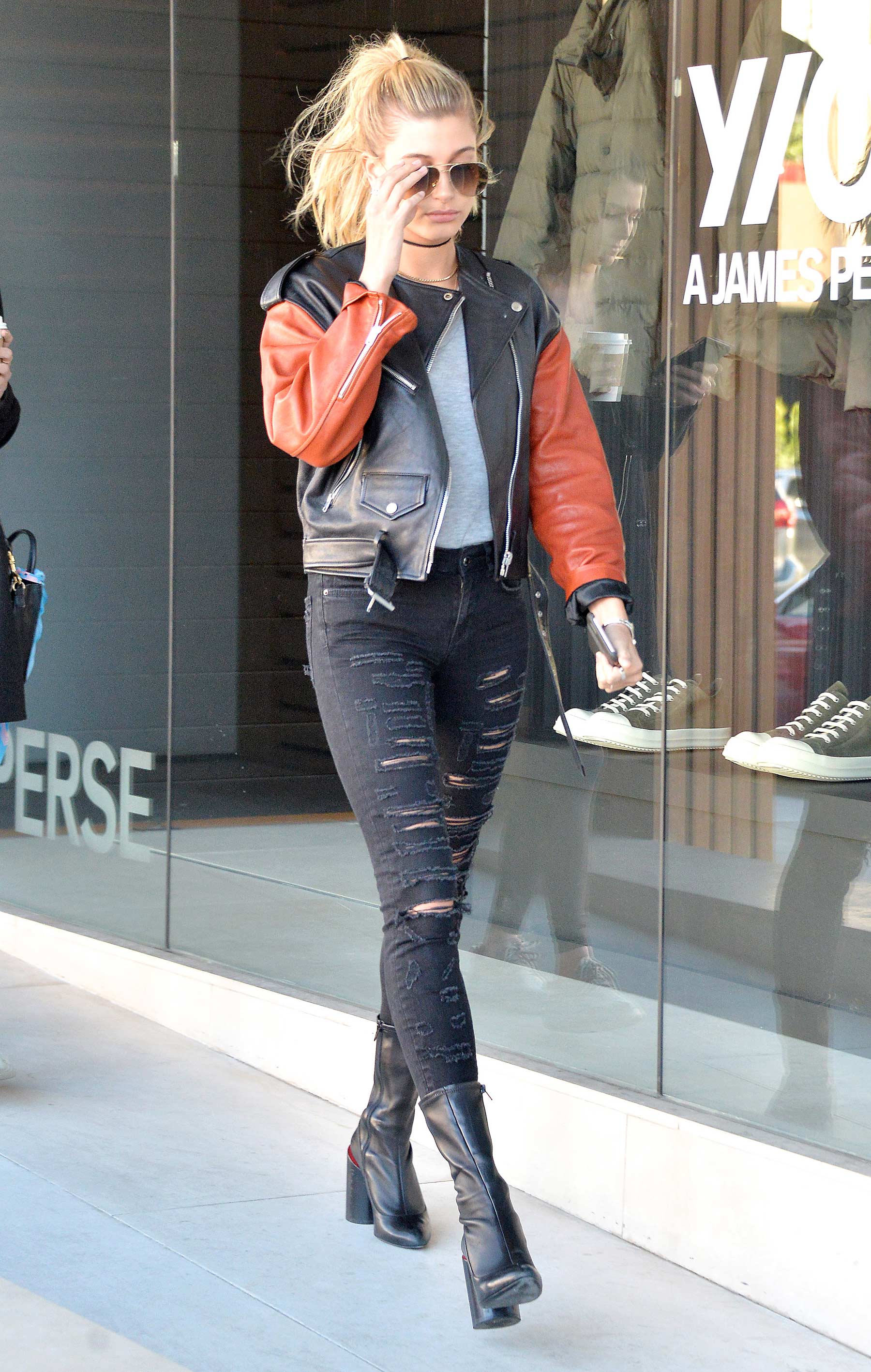 Hailey Baldwin out and about in Beverly Hills