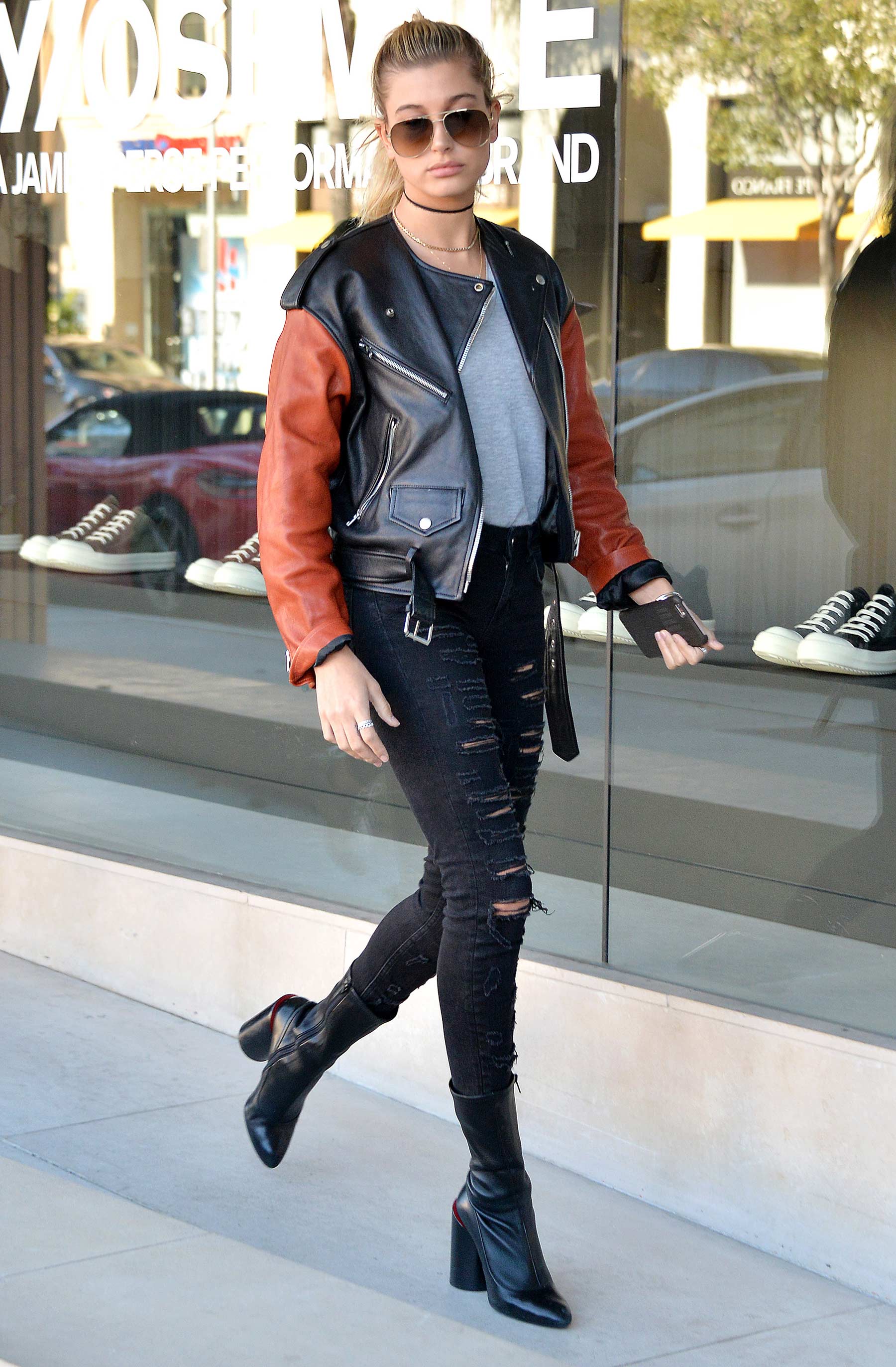 Hailey Baldwin out and about in Beverly Hills