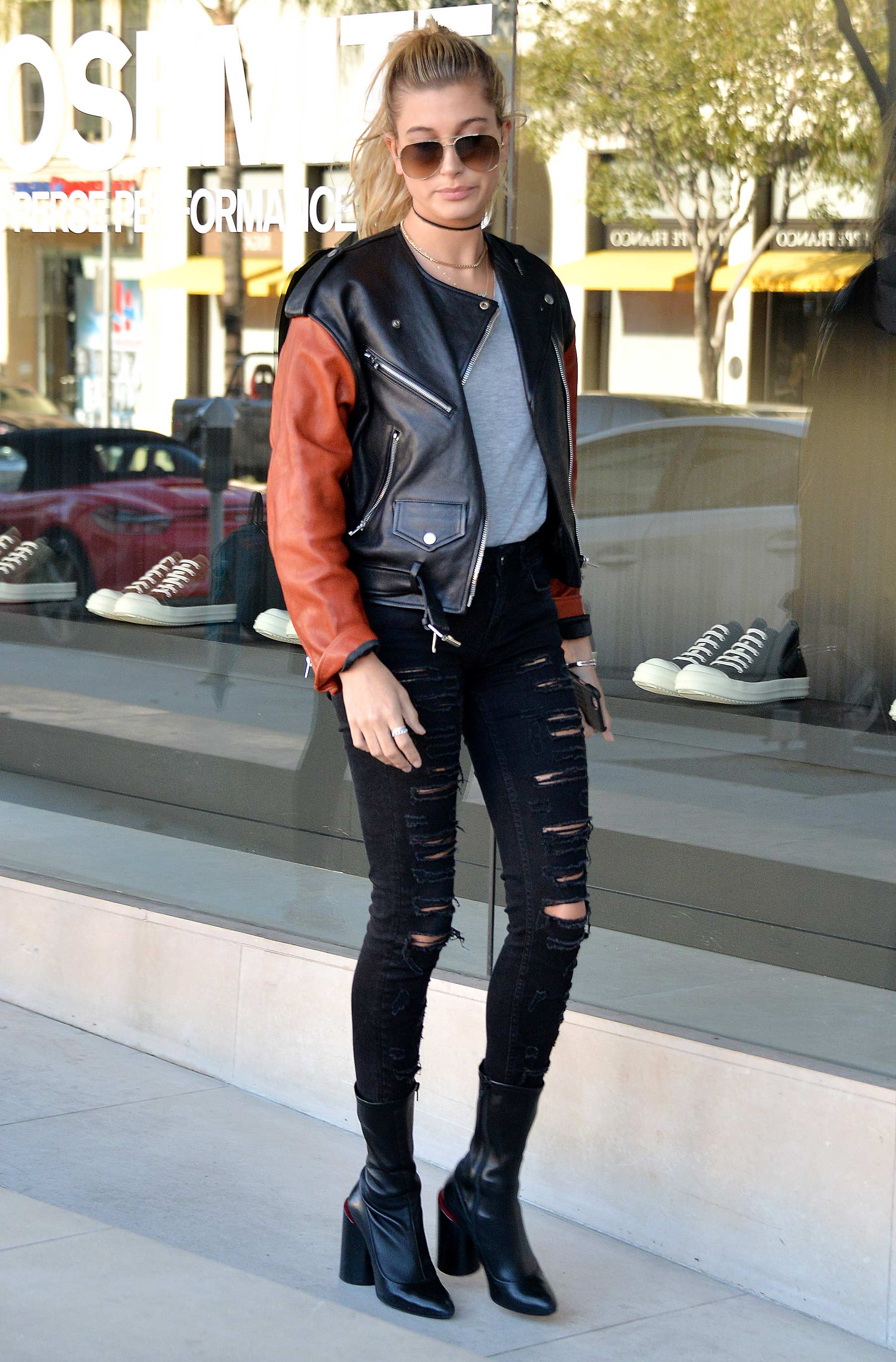 Hailey Baldwin out and about in Beverly Hills