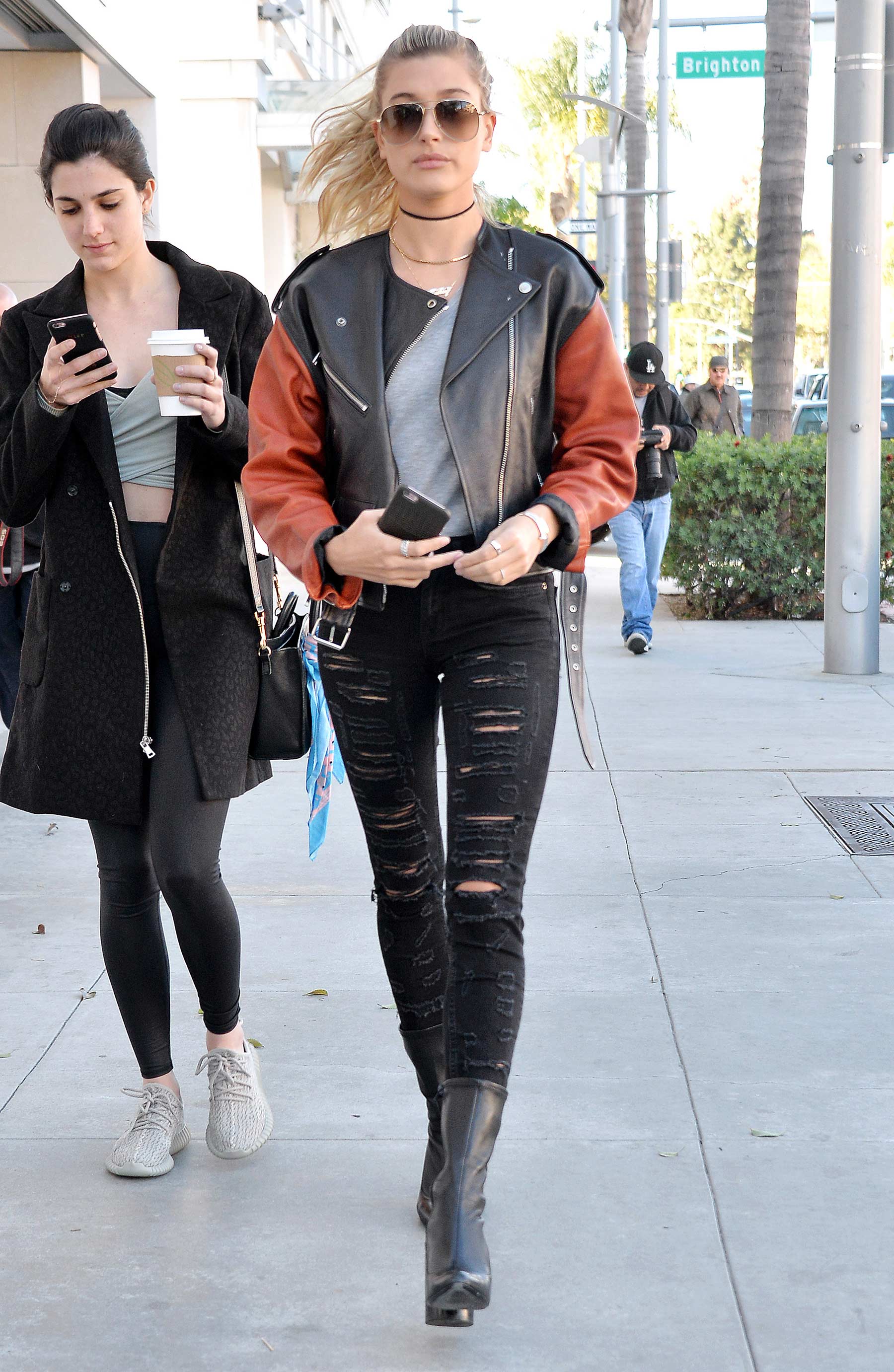 Hailey Baldwin out and about in Beverly Hills
