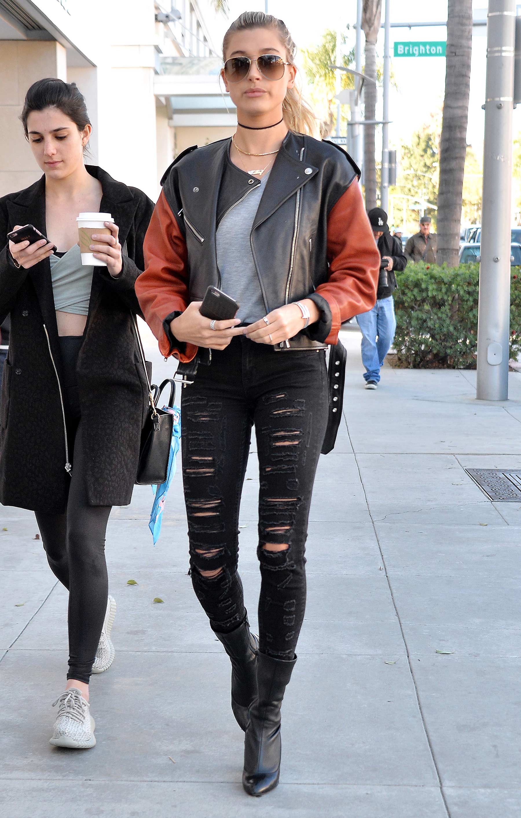 Hailey Baldwin out and about in Beverly Hills