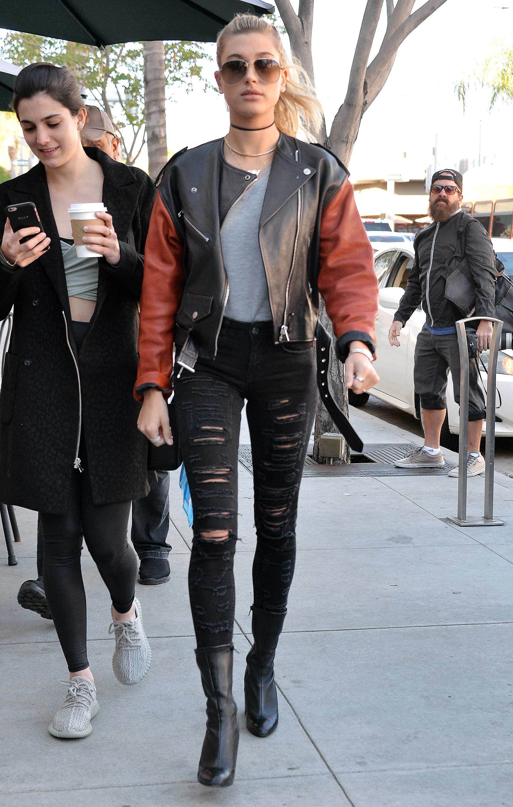 Hailey Baldwin out and about in Beverly Hills