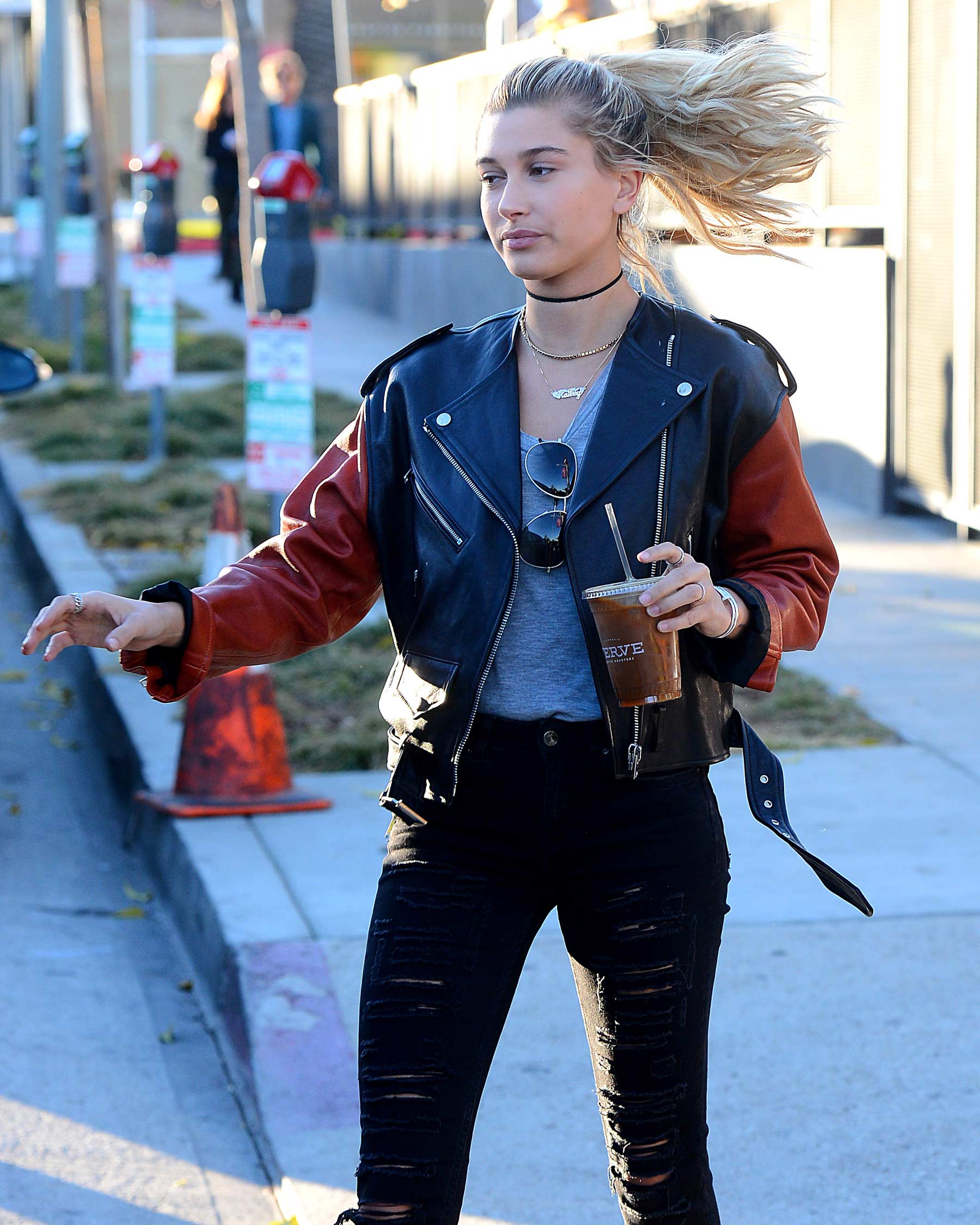 Hailey Baldwin out and about in Beverly Hills