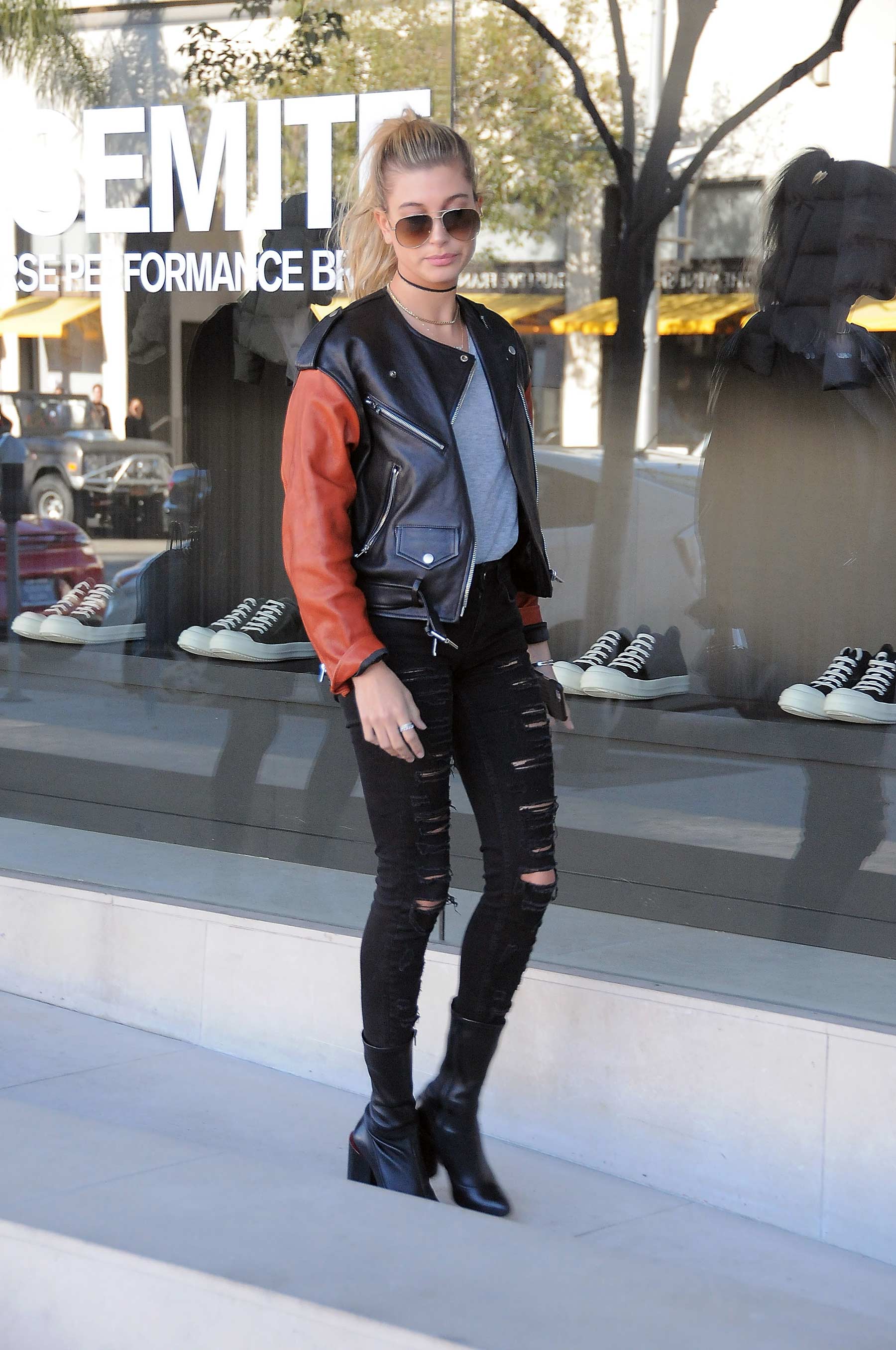 Hailey Baldwin out and about in Beverly Hills