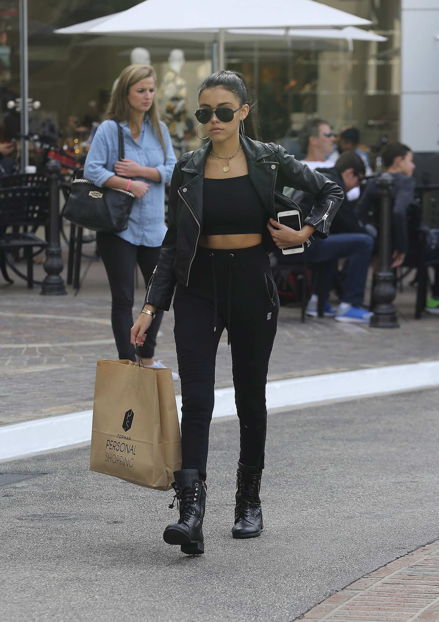 Madison Beer out Shopping at The Grove
