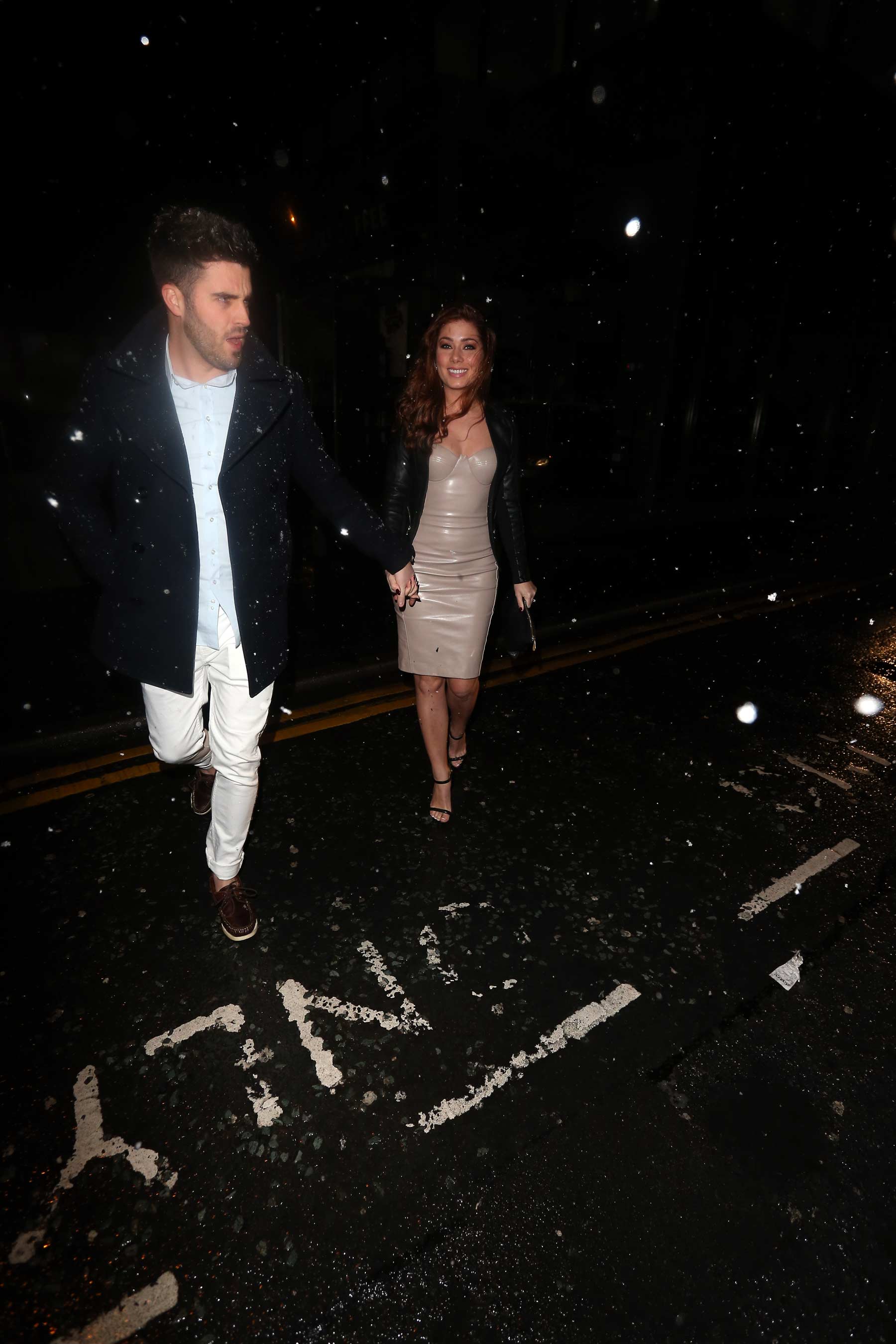 Nikki Sanderson at Kieron Richardsons Birthday in UK