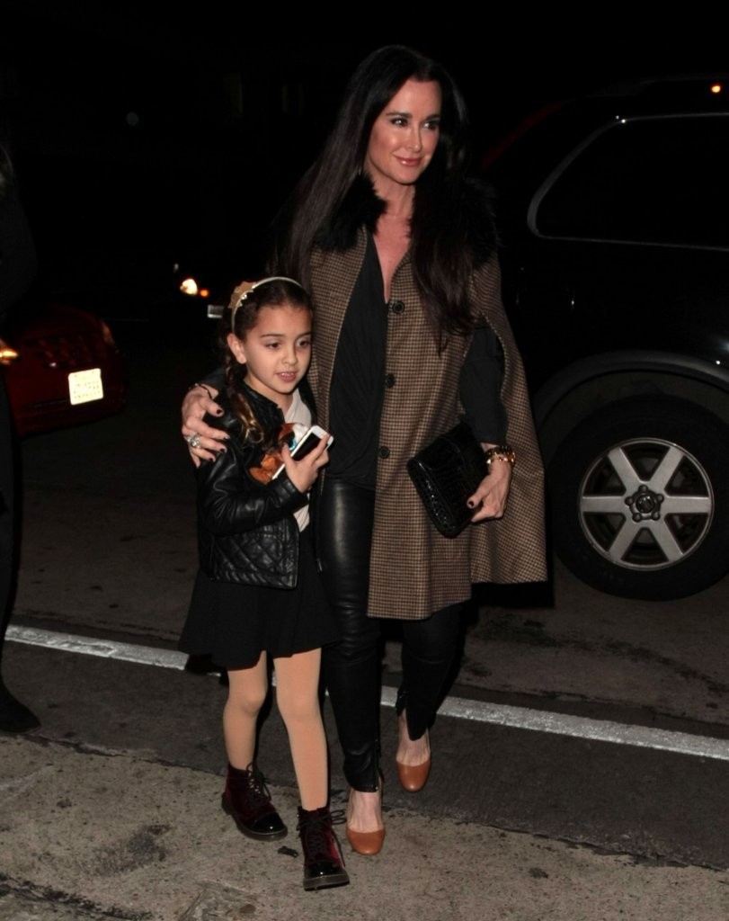 Kyle Richards celebrating her 47th birthday at Craig’s