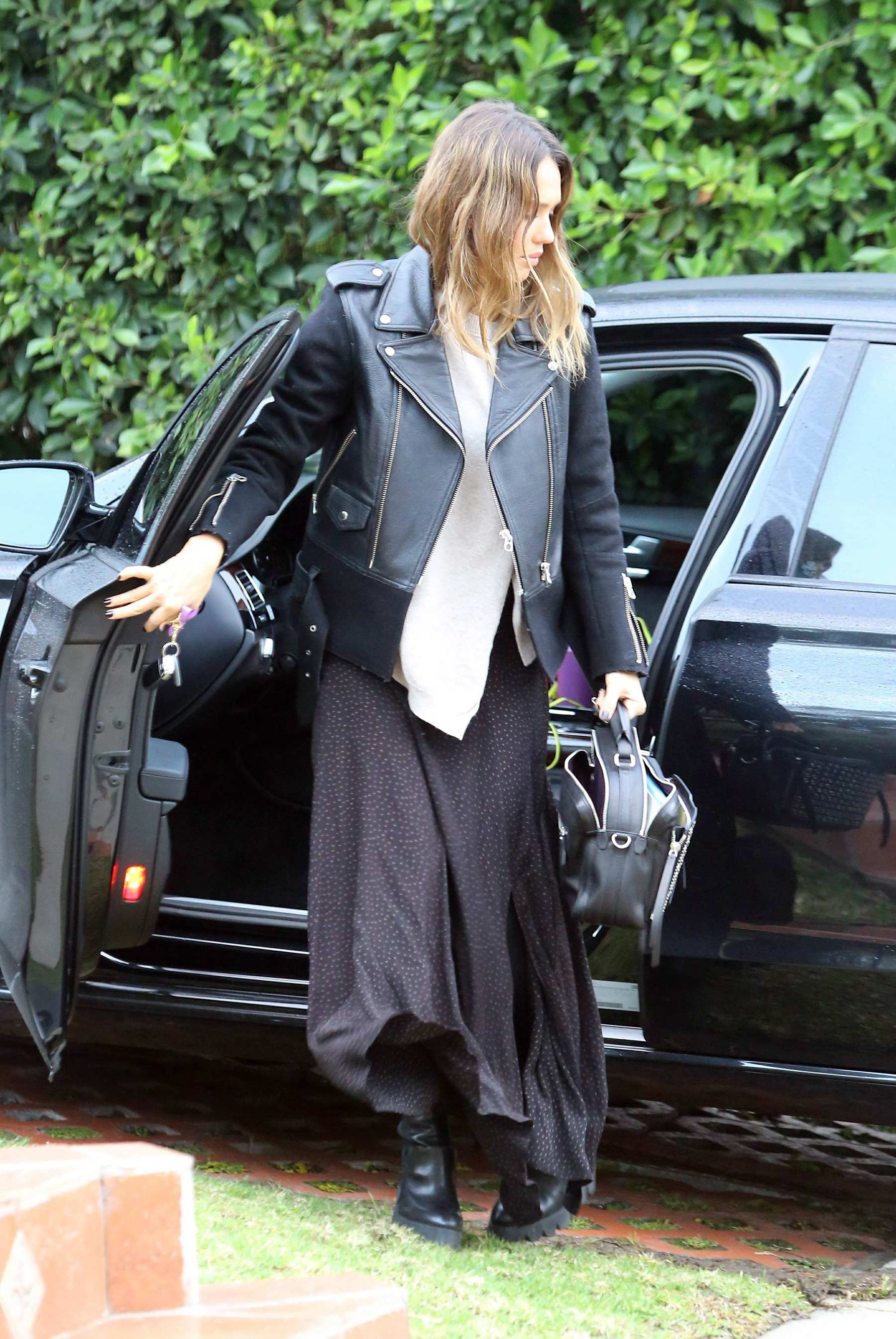 Jessica Alba out and about in Beverly Hills