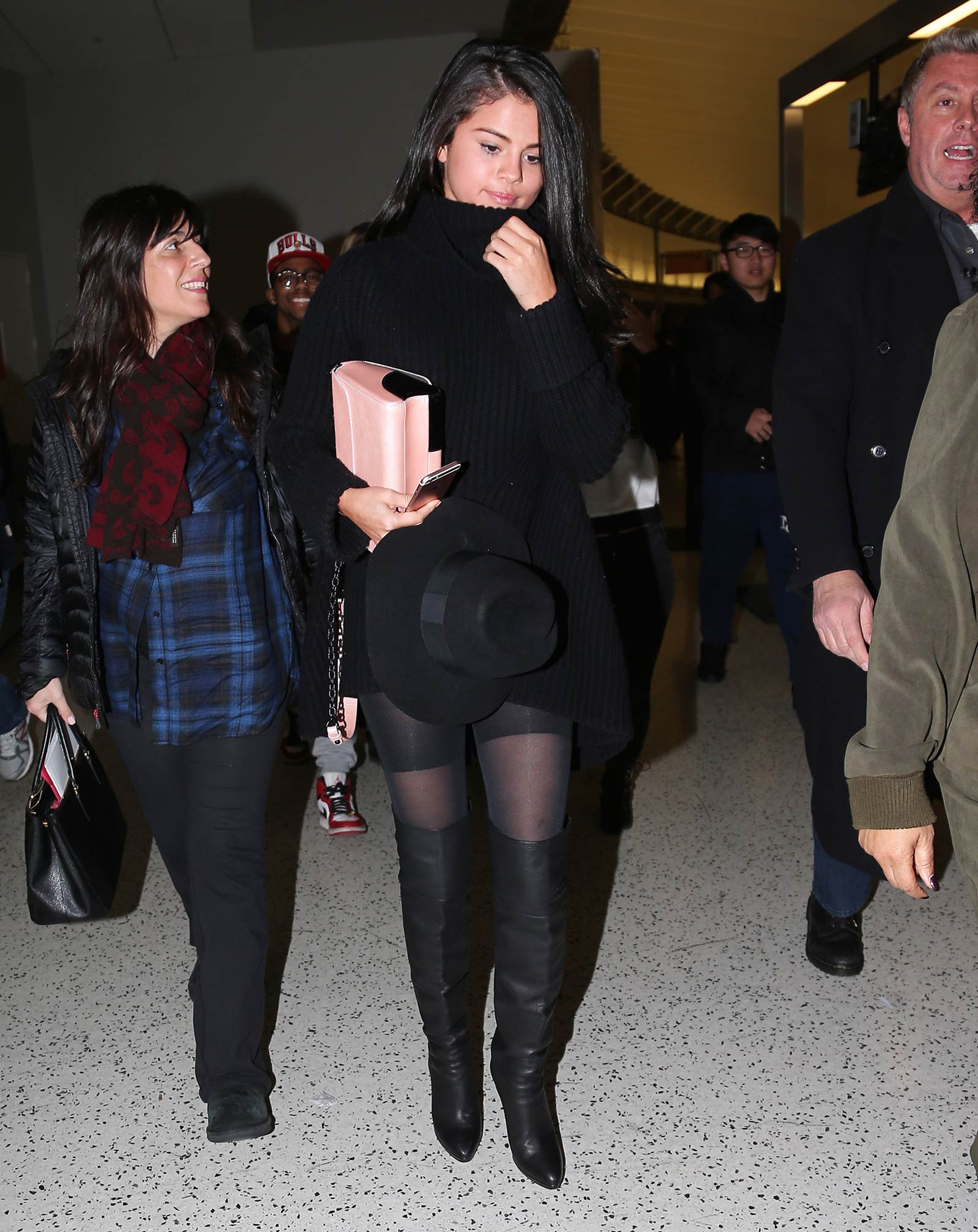 Selena Gomez seen at JFK airport