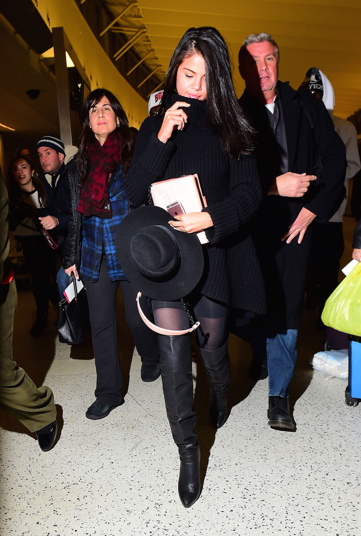 Selena Gomez seen at JFK airport