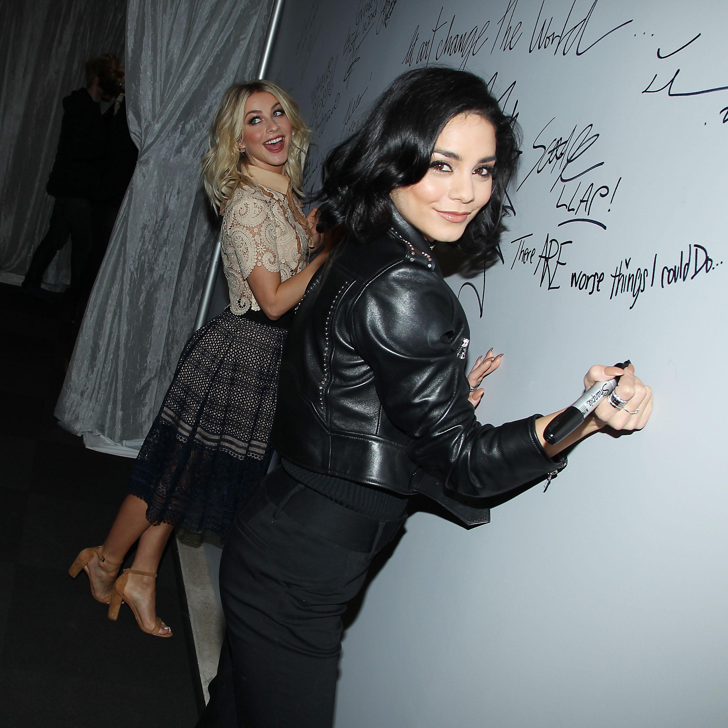 Vanessa Hudgens attends the AOL Build Speaker Series