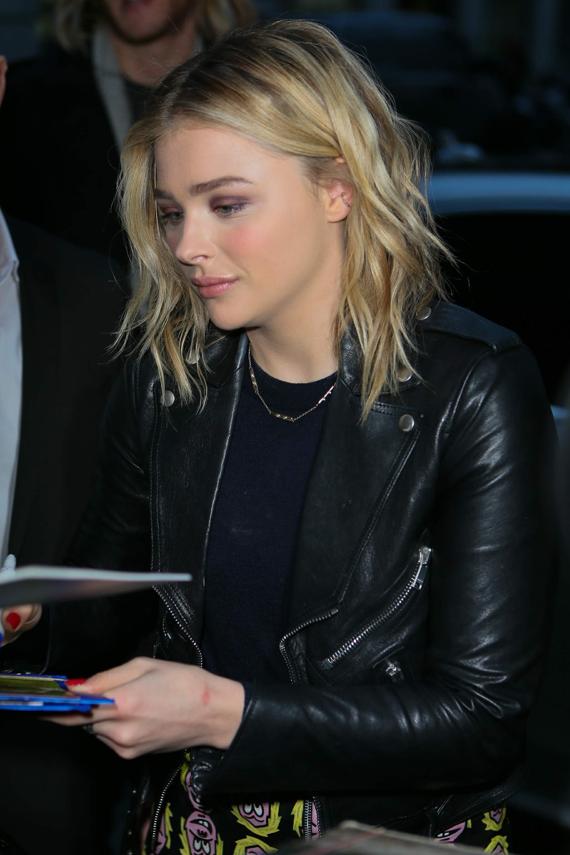 Chloe Moretz at BBC Radio One studio