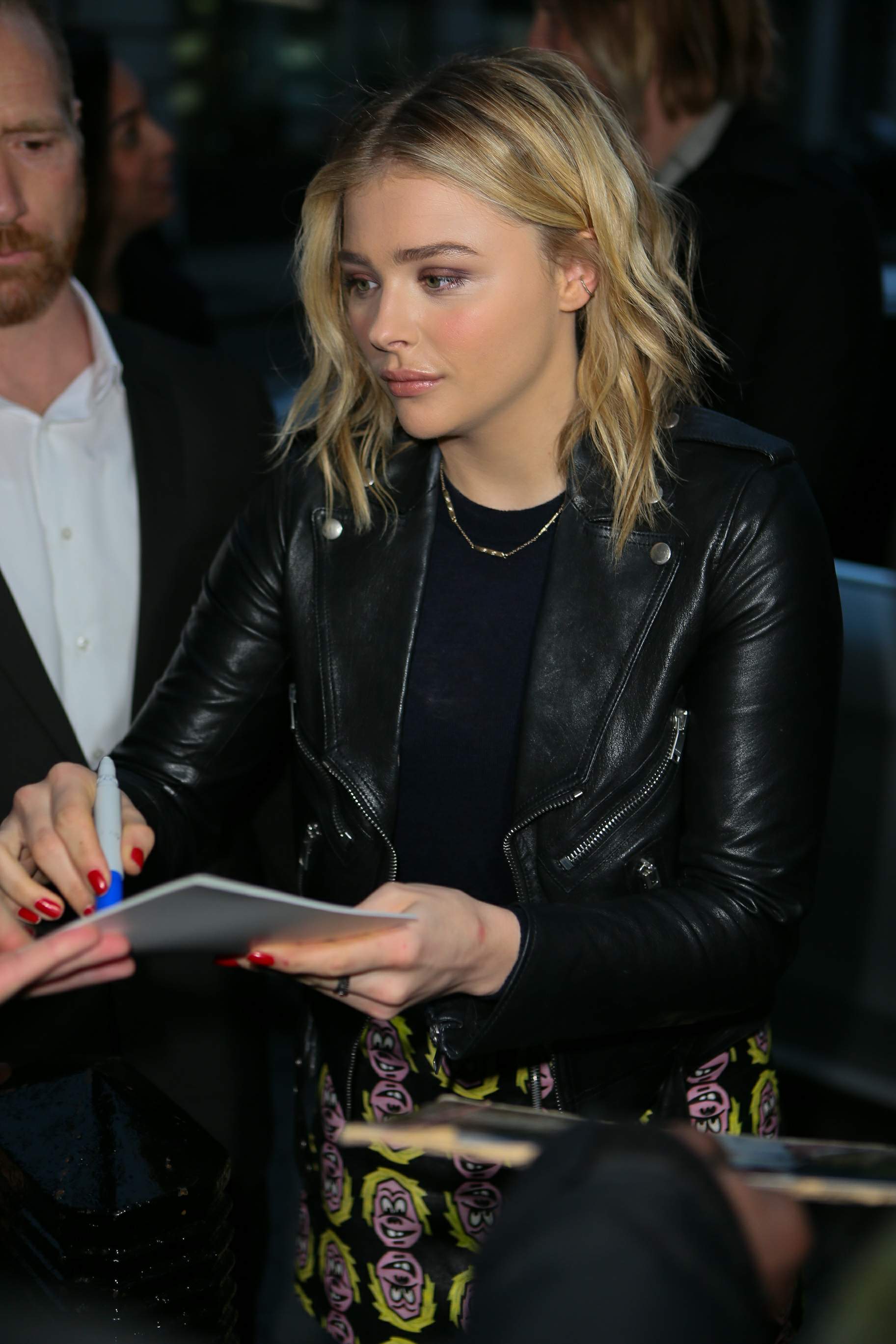 Chloe Moretz at BBC Radio One studio