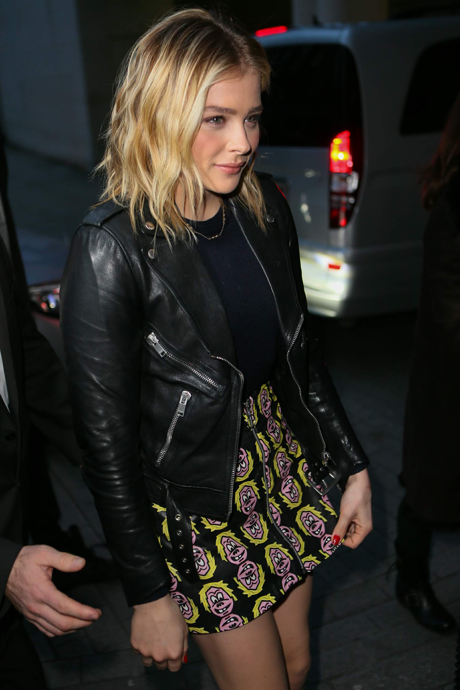 Chloe Moretz at BBC Radio One studio