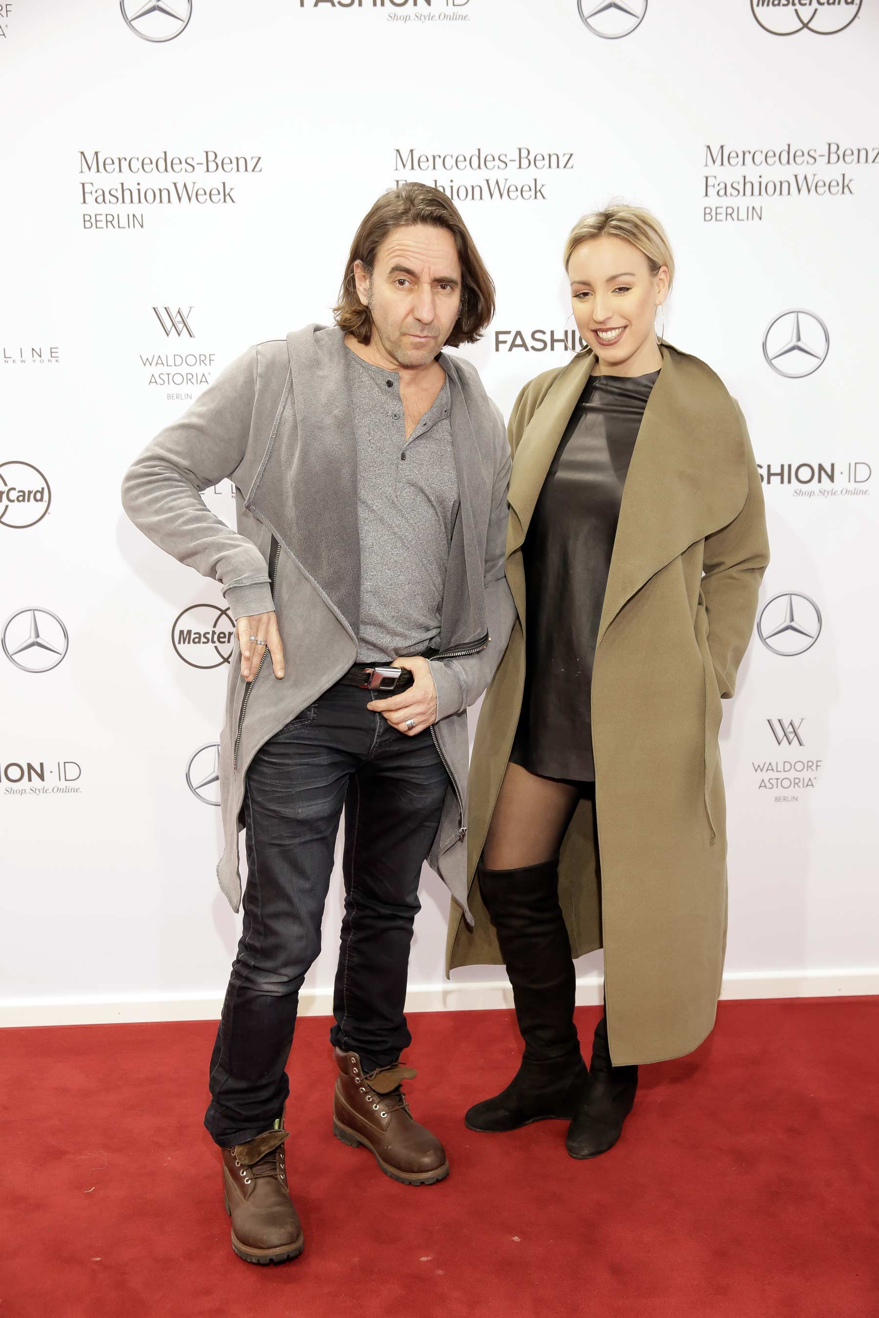 German celebs attend Mercedes Benz Fashion Week