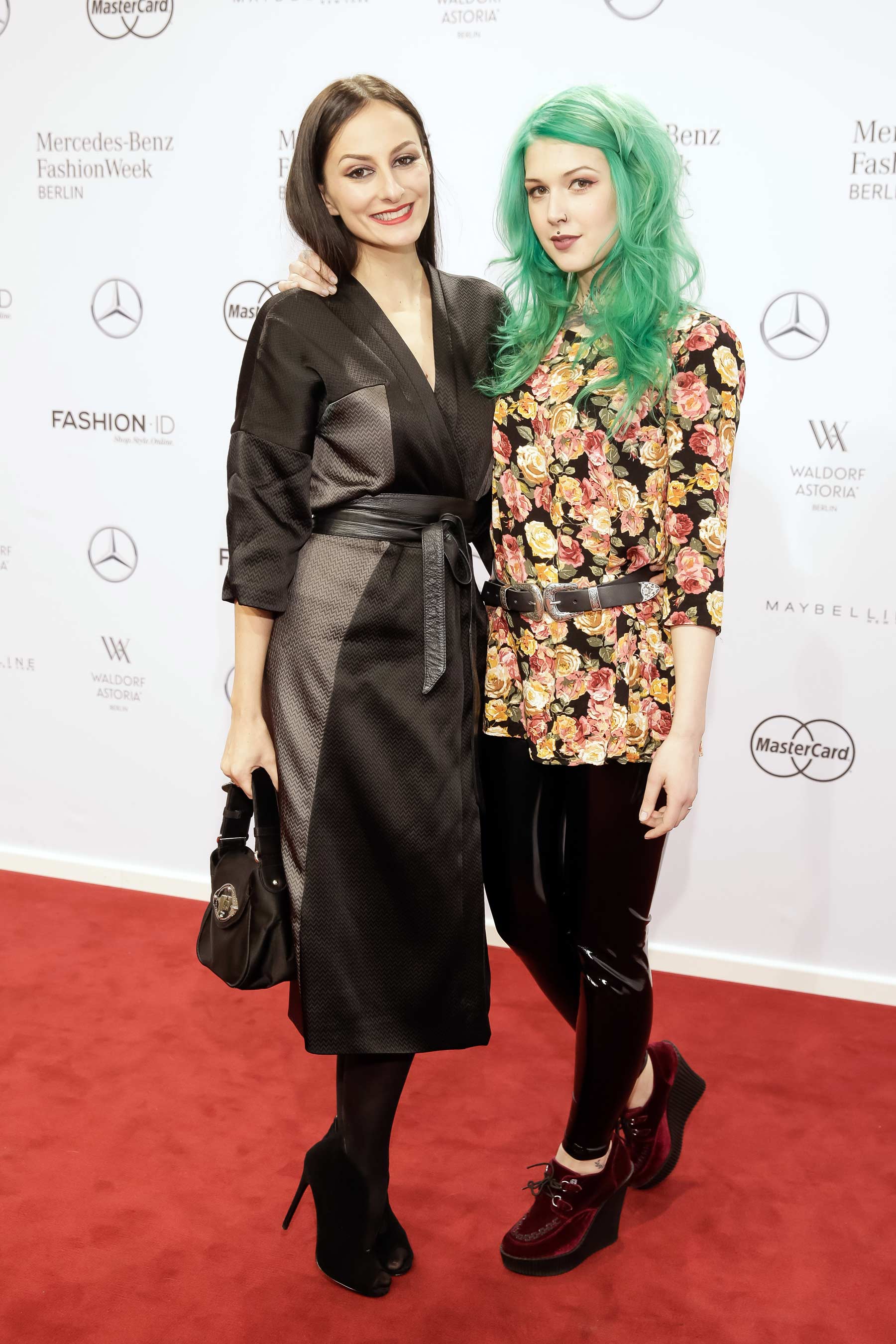 German celebs attend Mercedes Benz Fashion Week