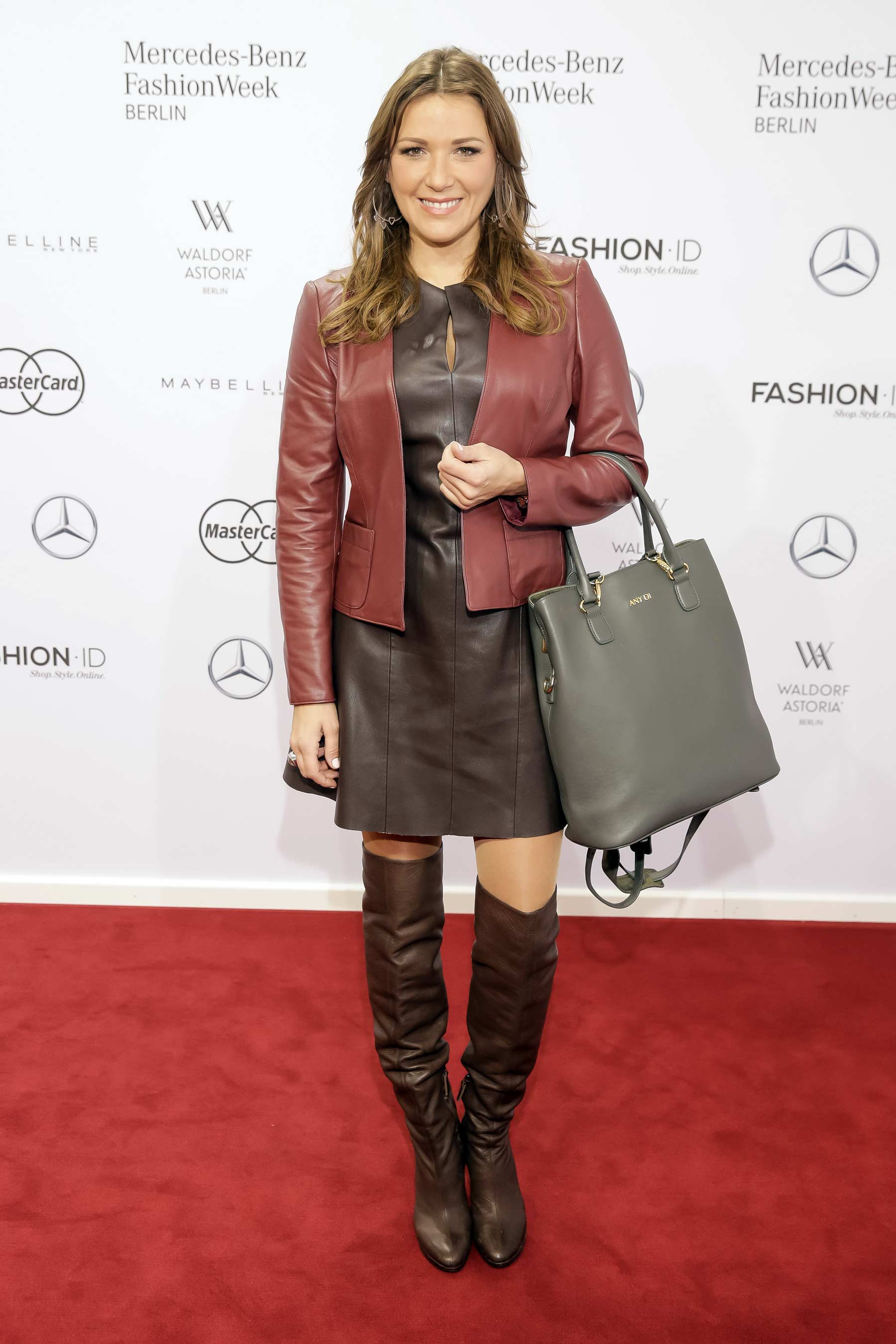 German celebs attend Mercedes Benz Fashion Week