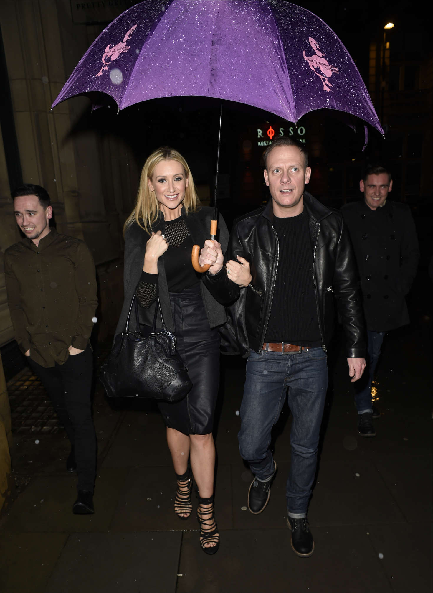 Catherine Tyldesley at Rosso Restaurant