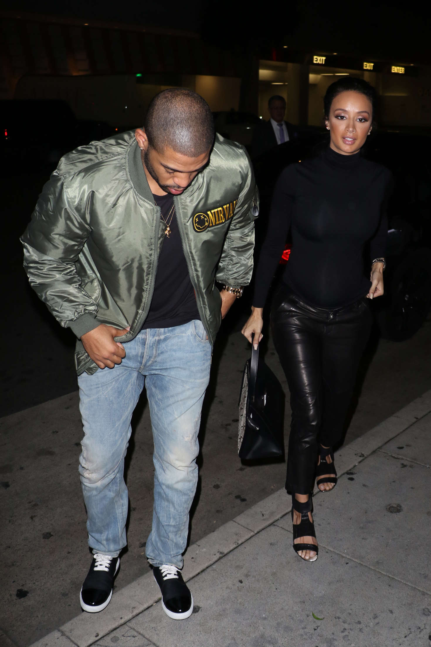 Draya Michele arrives at Mr Chow