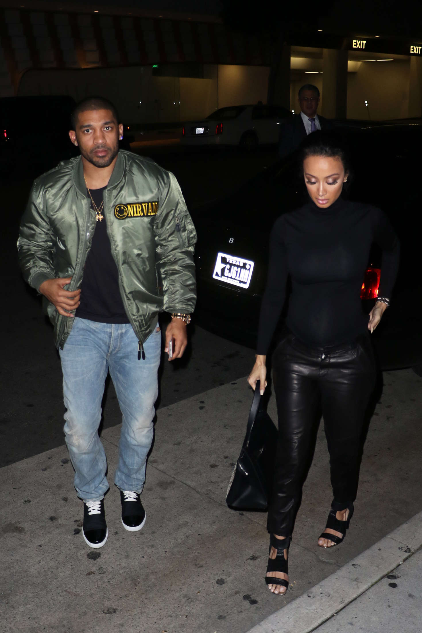 Draya Michele arrives at Mr Chow