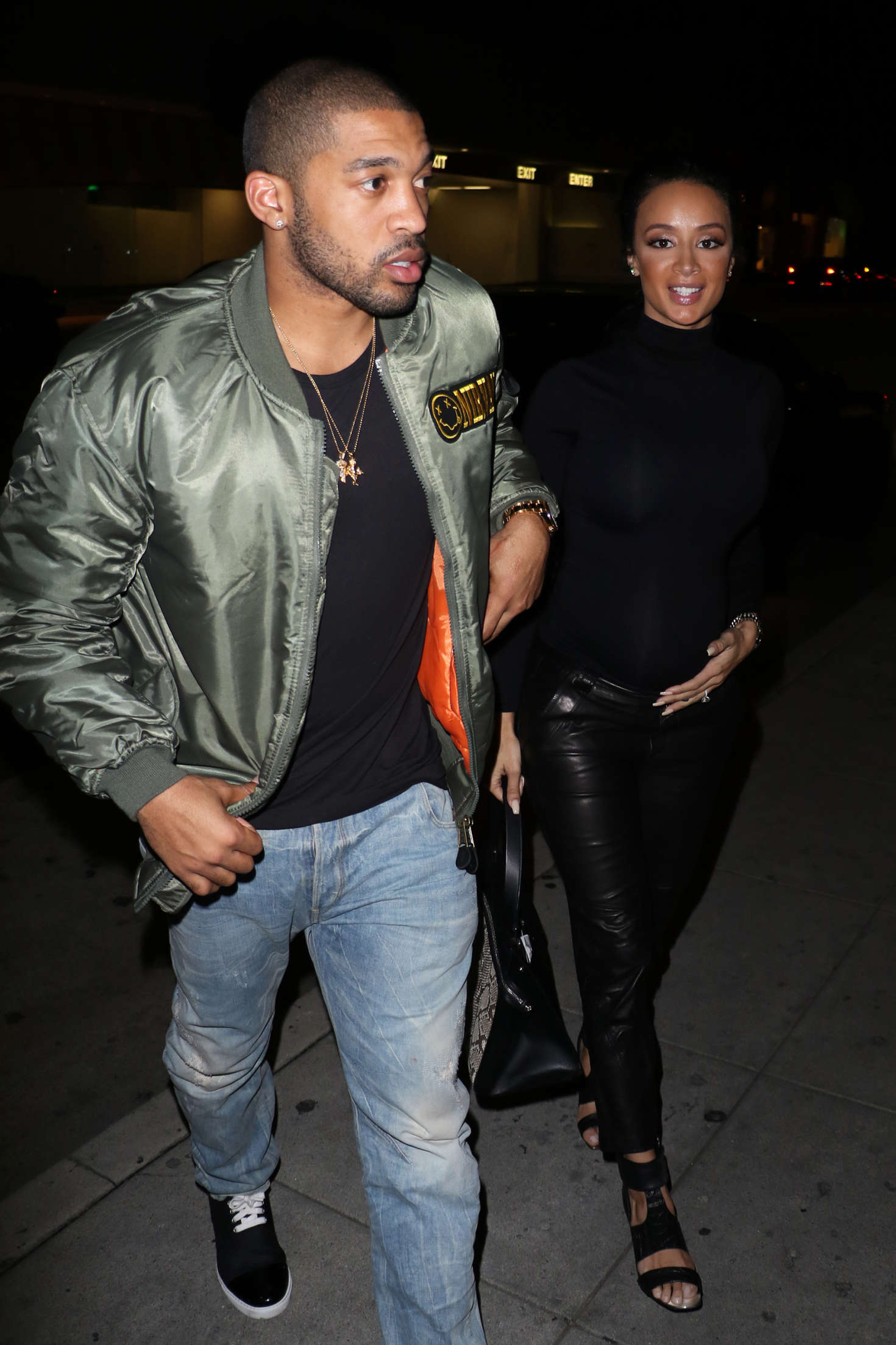 Draya Michele arrives at Mr Chow