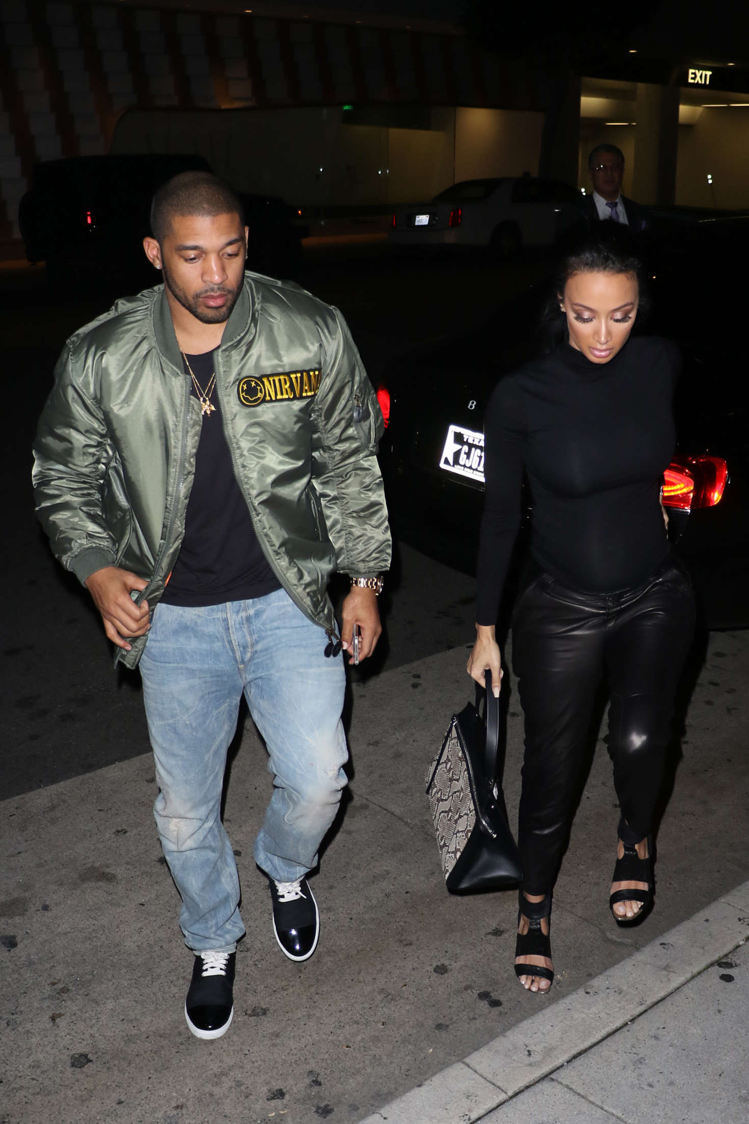 Draya Michele arrives at Mr Chow