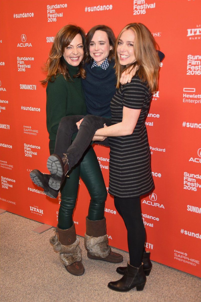 Allison Janney at the 2016 Sundance Film Festival