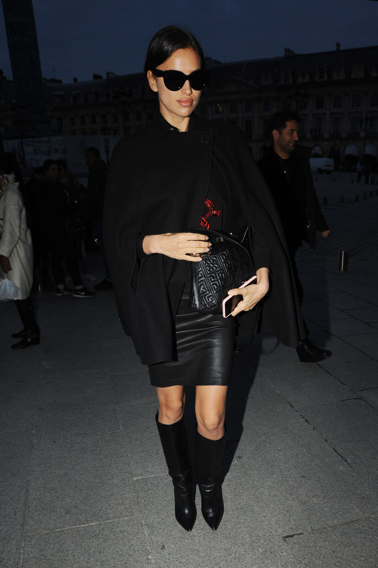 Irina Shayk out and about in Paris