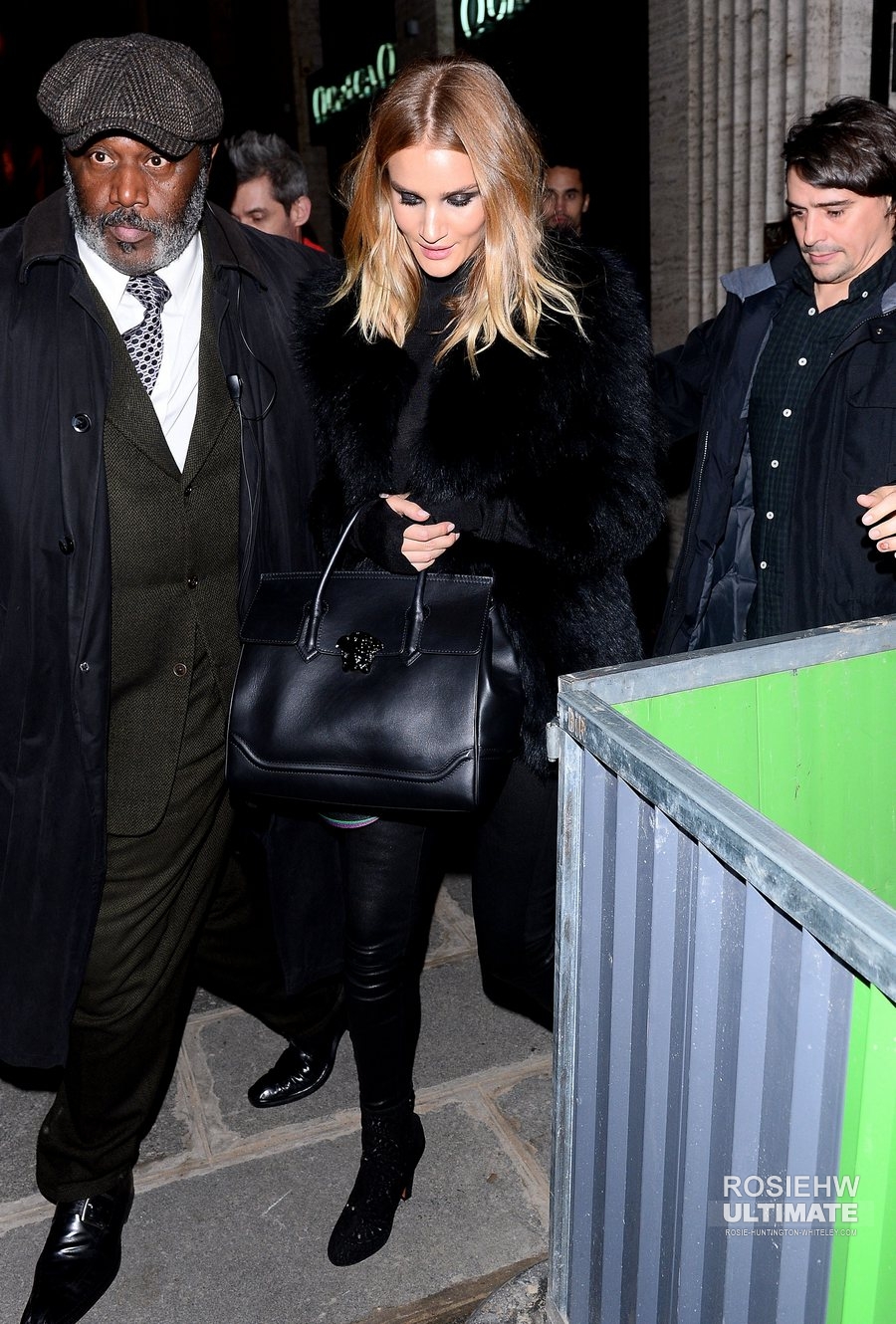 Rosie Huntington Whiteley out in Paris