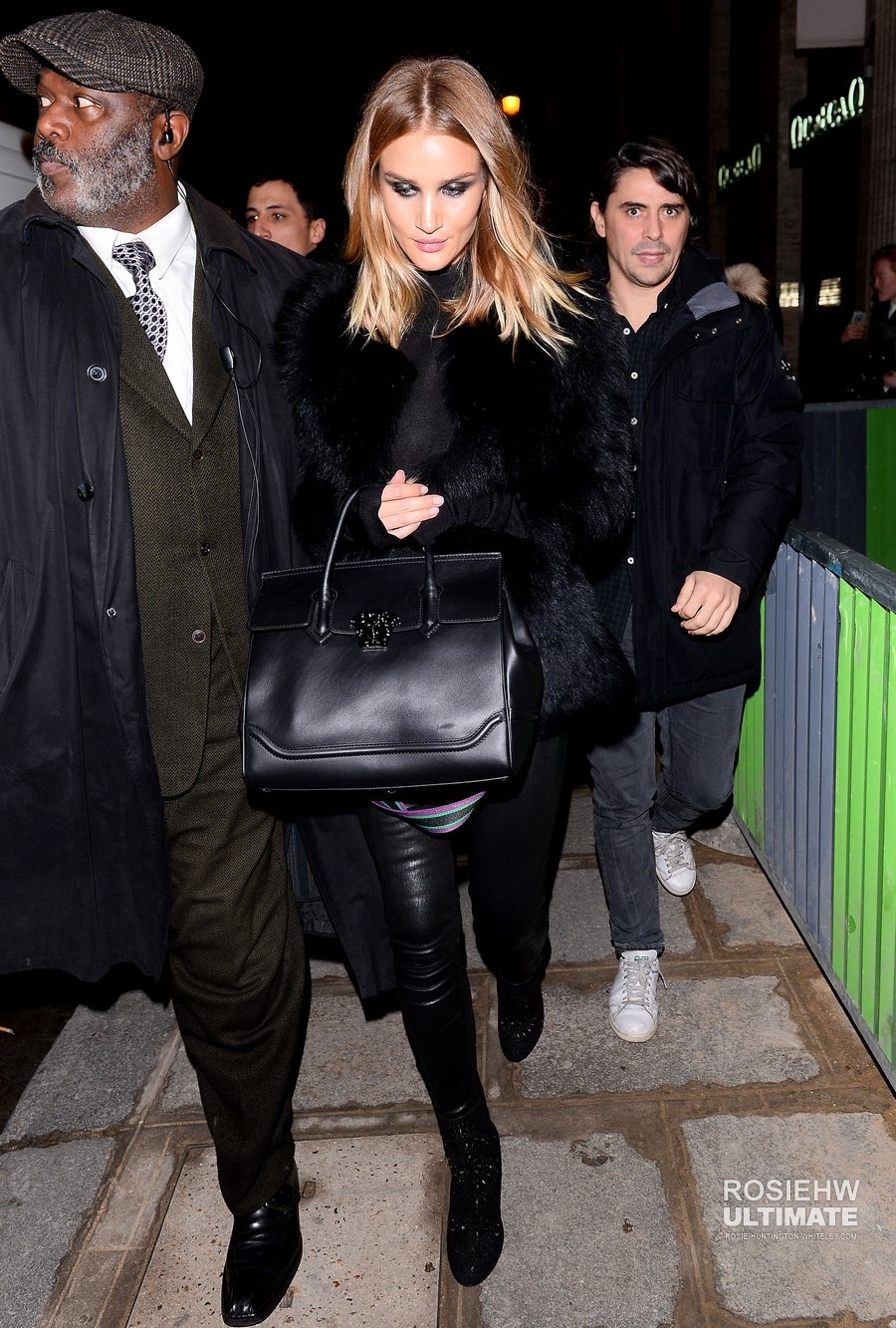 Rosie Huntington Whiteley out in Paris