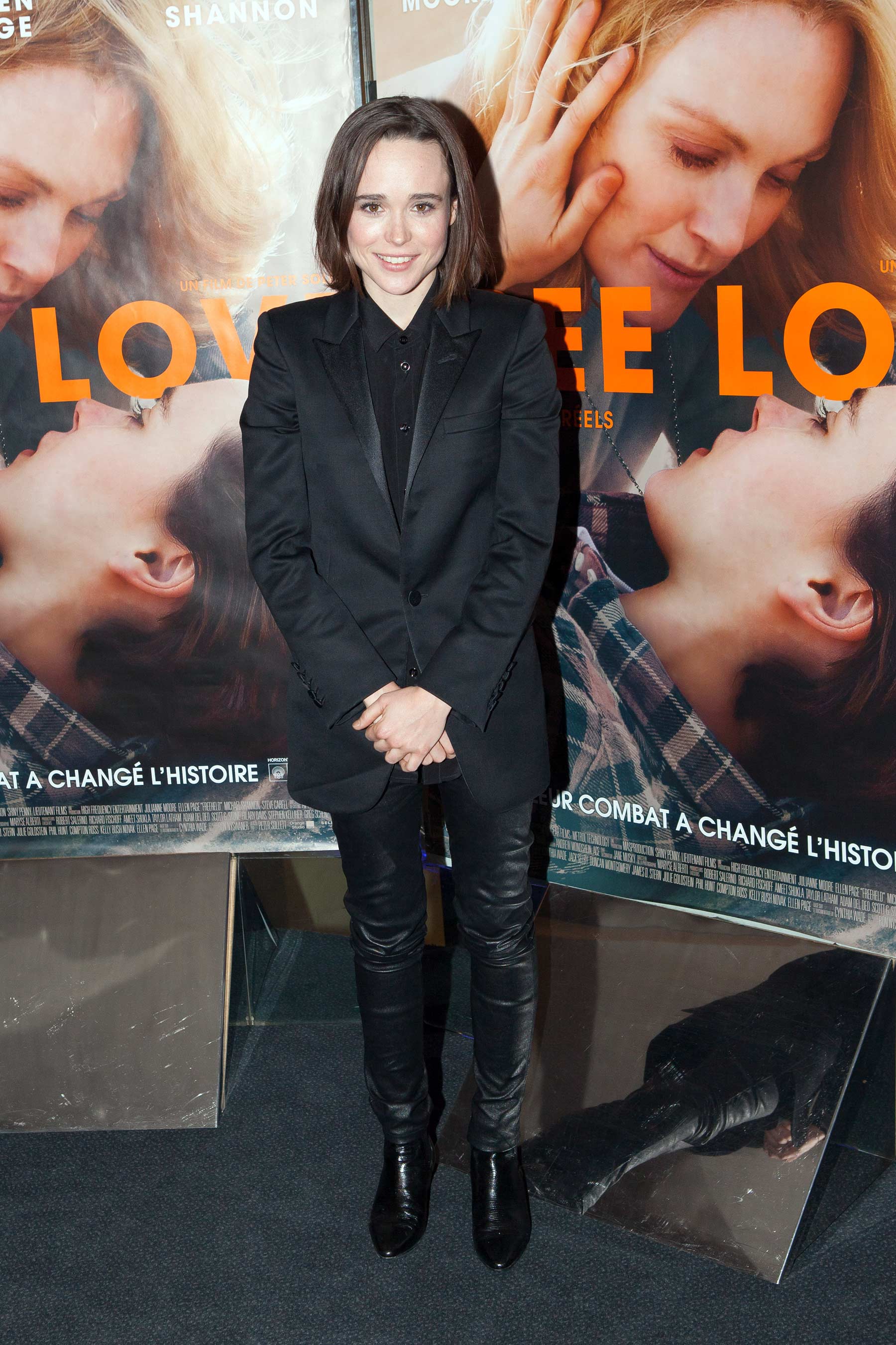 Ellen Page attends Free Love Paris Premiere