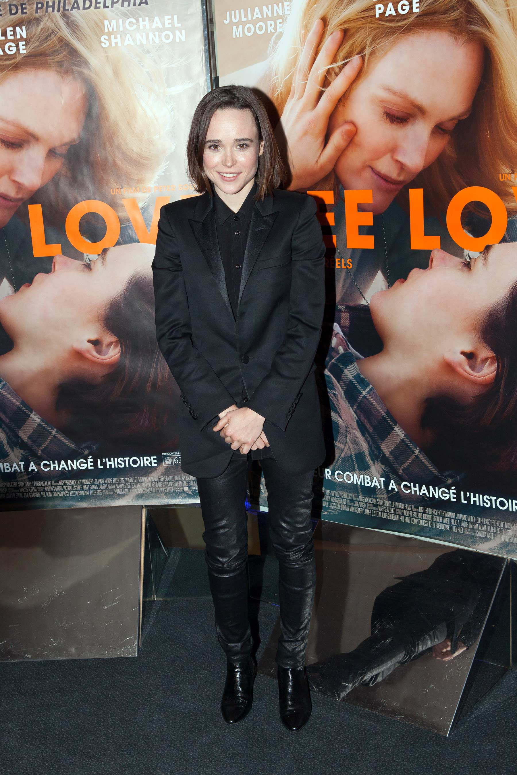 Ellen Page attends Free Love Paris Premiere