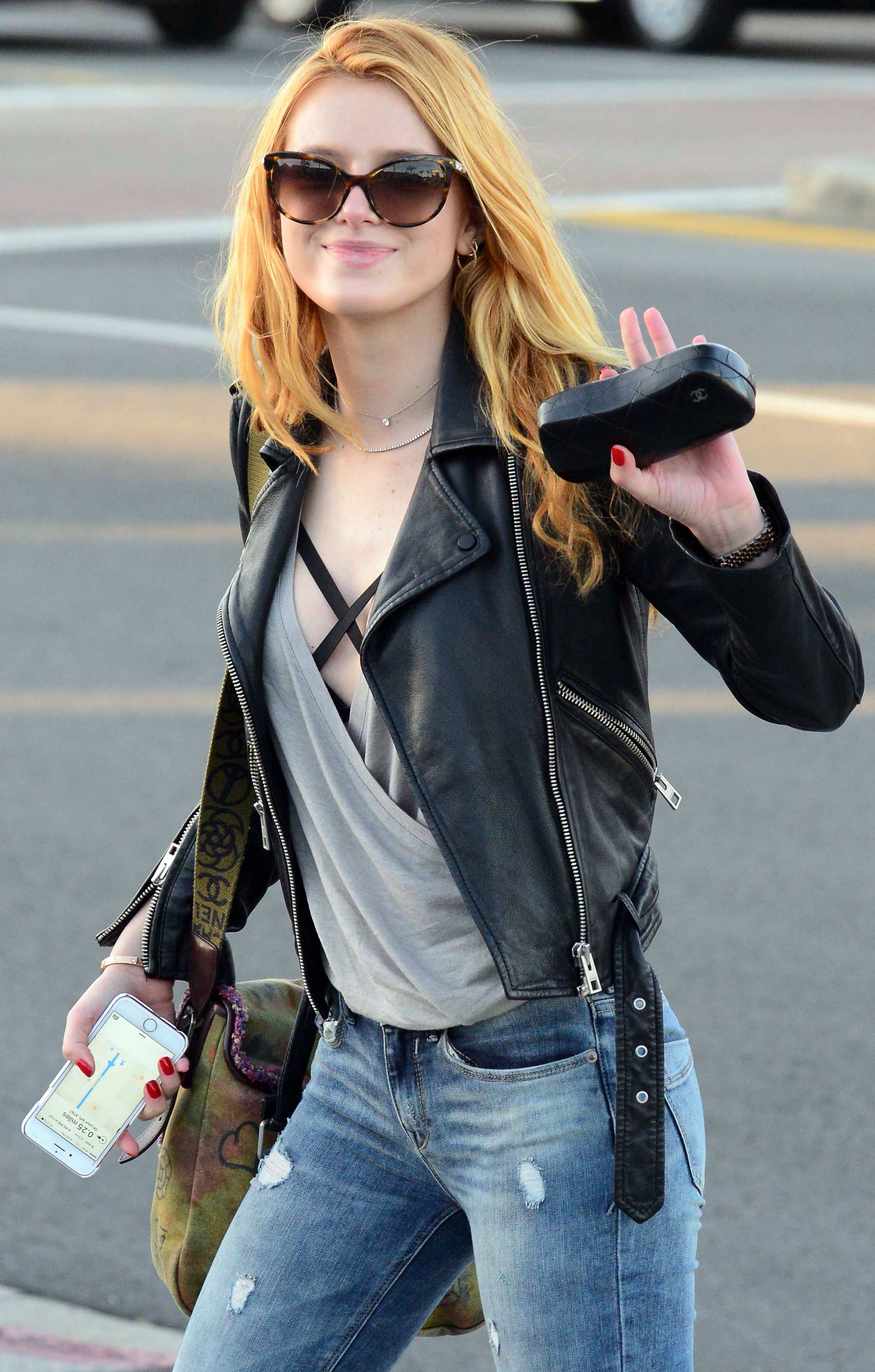 Bella Thorne out in LA