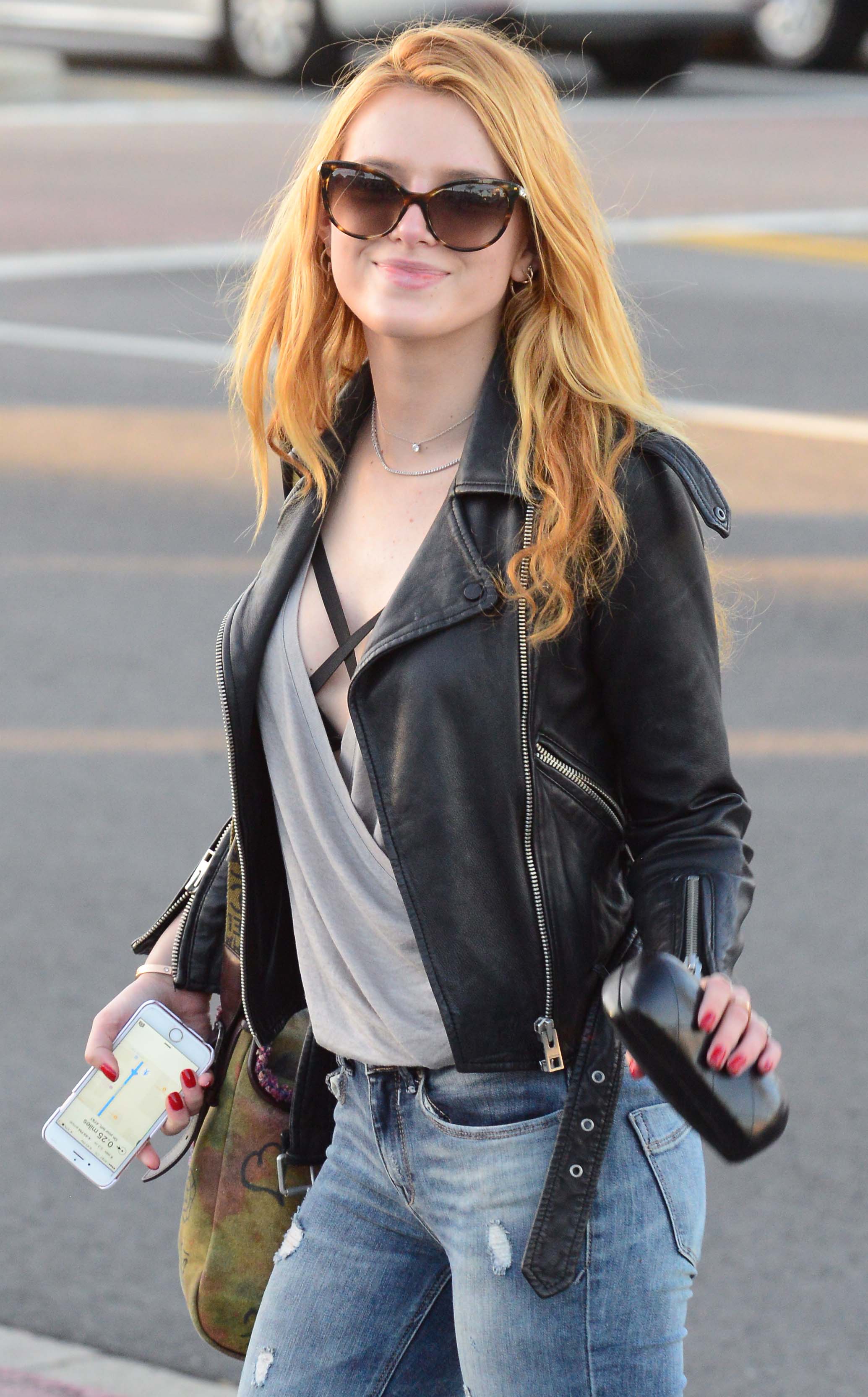 Bella Thorne out in LA