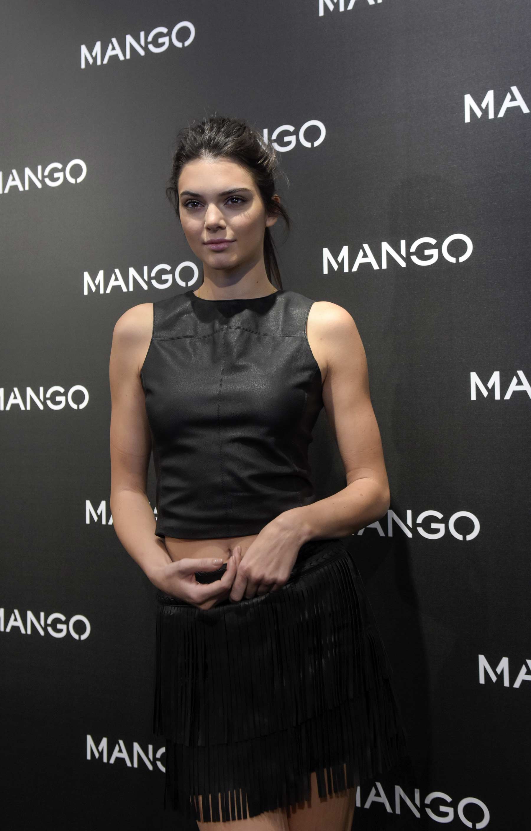 Kendall Jenner attends Mango Tribal Spirit party